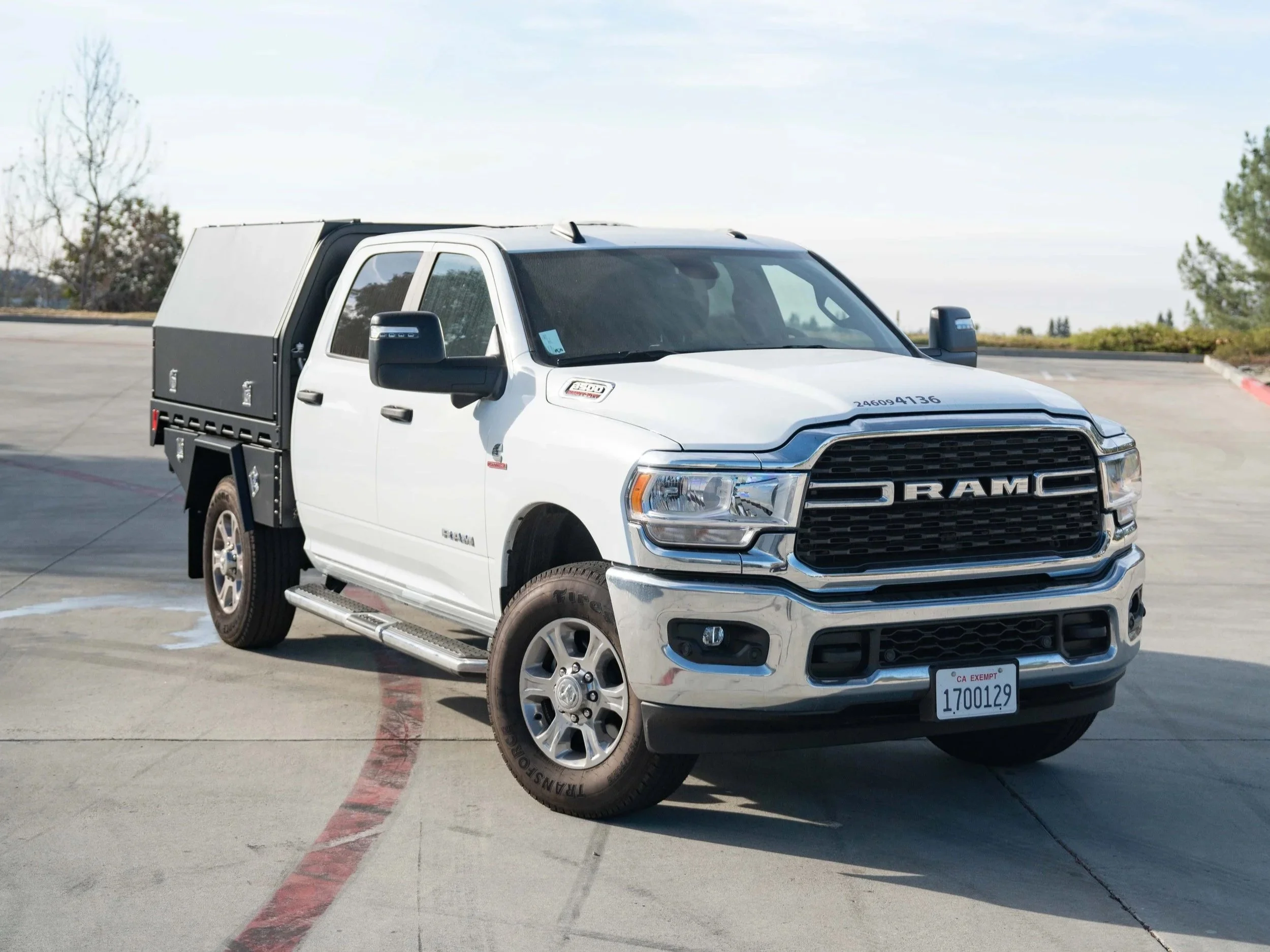 2024 RAM with Tray and Canopy