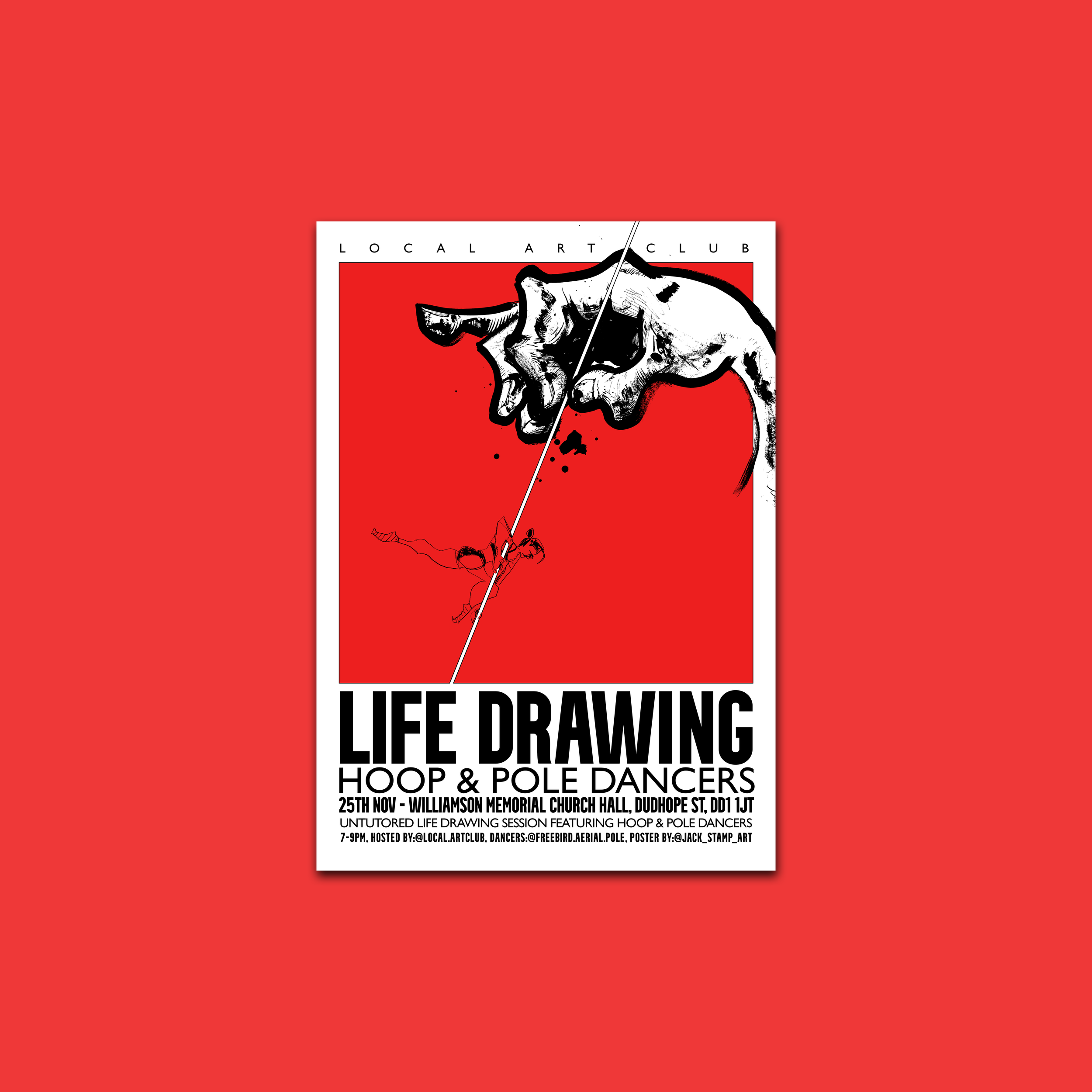 Life Drawing Poster