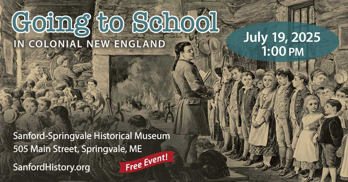 Going to School in Colonial New England