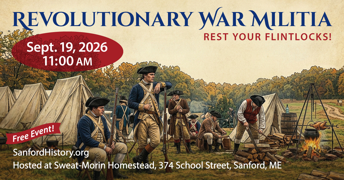 Revolutionary War Militia: Rest Your Flintlocks!