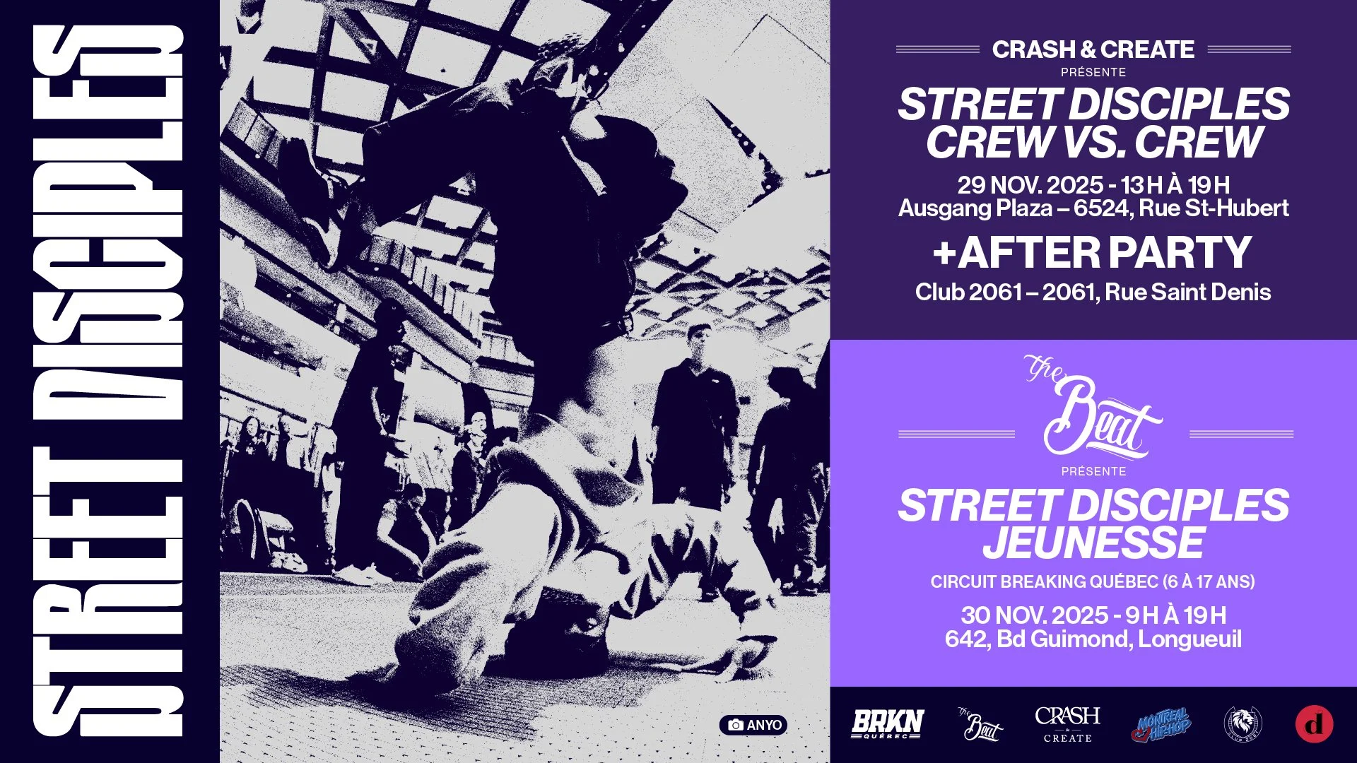 Street Disciples - Crew vs Crew — Ausgang Plaza
