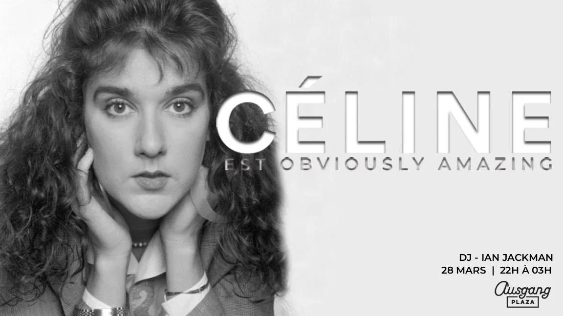 CELINE EST AMAZING présente Céline est obviously amazing