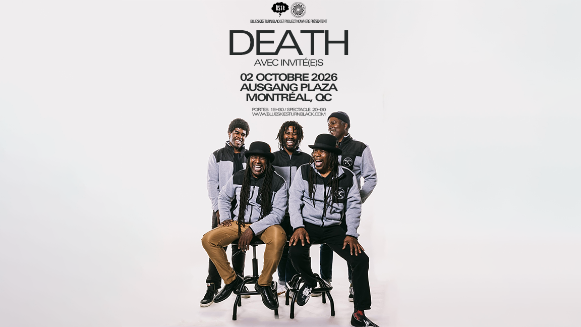 Blue Skies Turn Black & Project Nowhere présente DEATH + INVITÉ.E.S