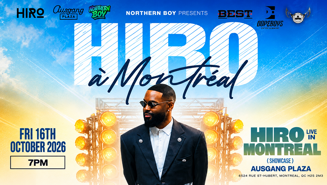 Hiro Live à Montréal (en showcase)