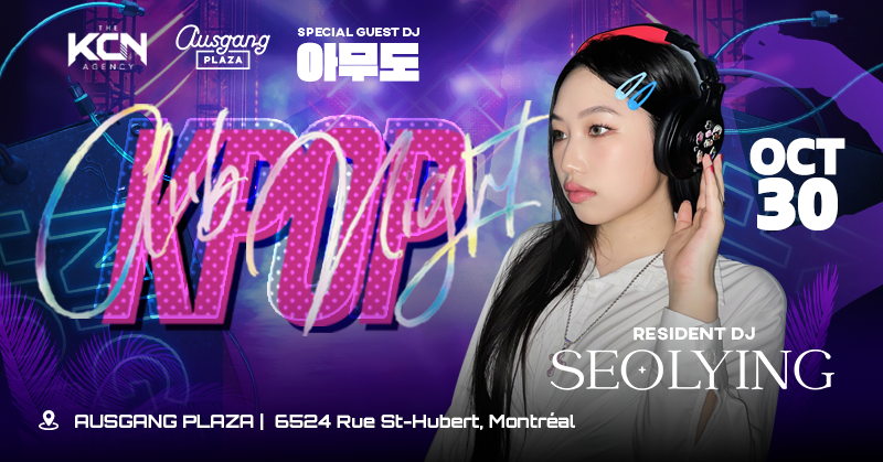 THE KCN AGENCY présente KPOP CLUB NIGHT