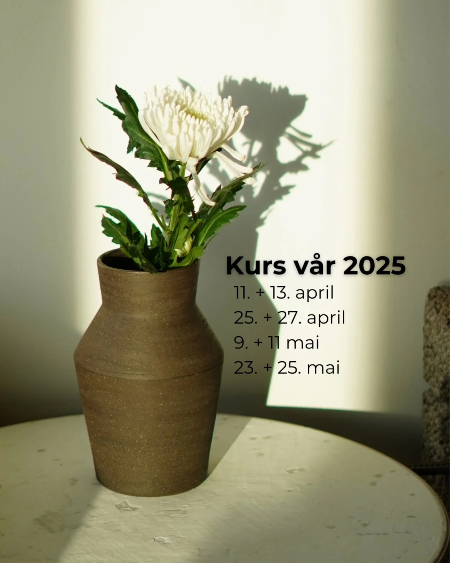 Nye dreiekurs for v&aring;ren er n&aring; lagt ut p&aring; nettsiden! 

Dreiekurset passer godt for nybegynnere, enten du har pr&oslash;vd keramikk tidligere, eller aldri har tatt i leire f&oslash;r! Kurset g&aring;r over to kvelder, med innf&oslash;