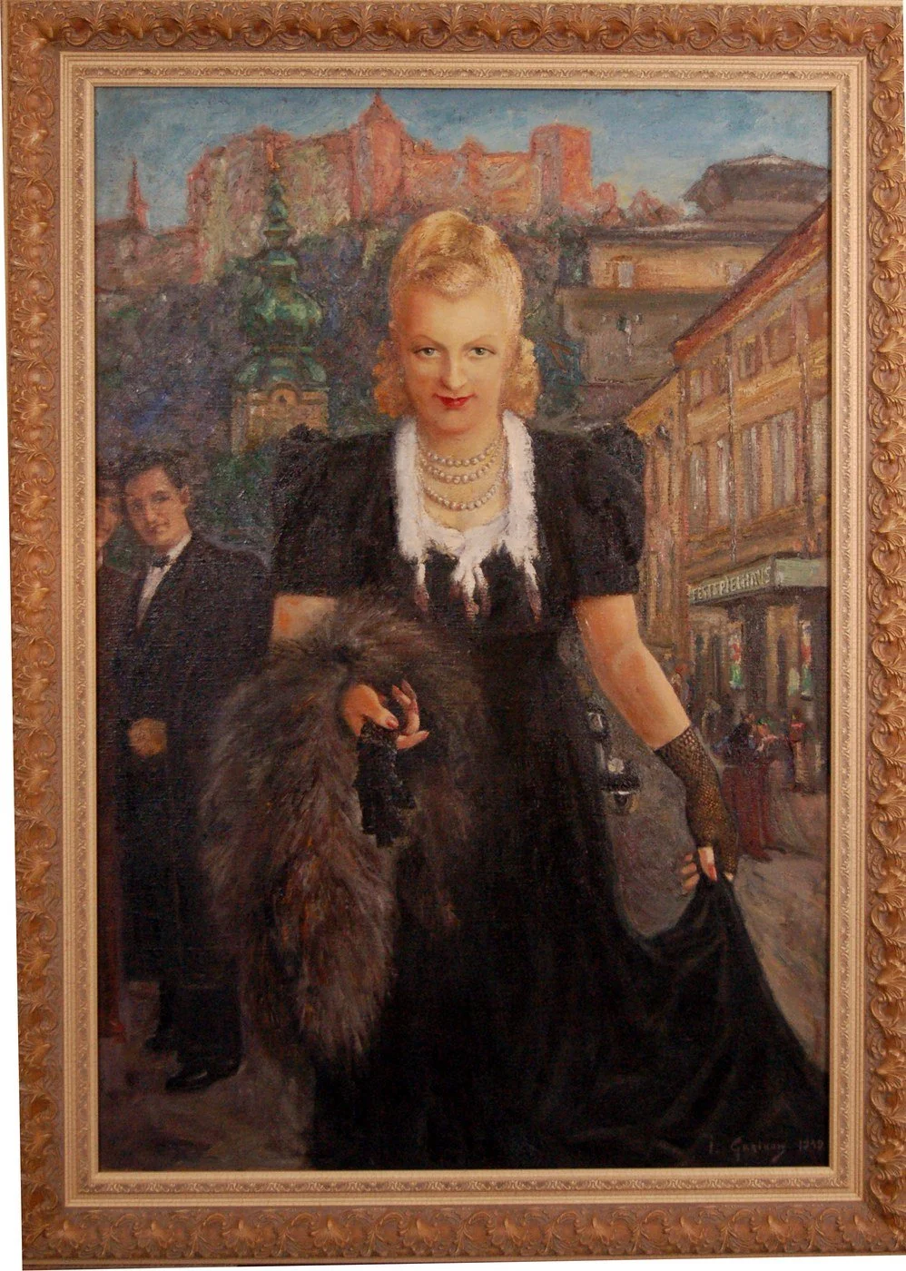 Salzburg Lady by Ivan Garikow, 1949