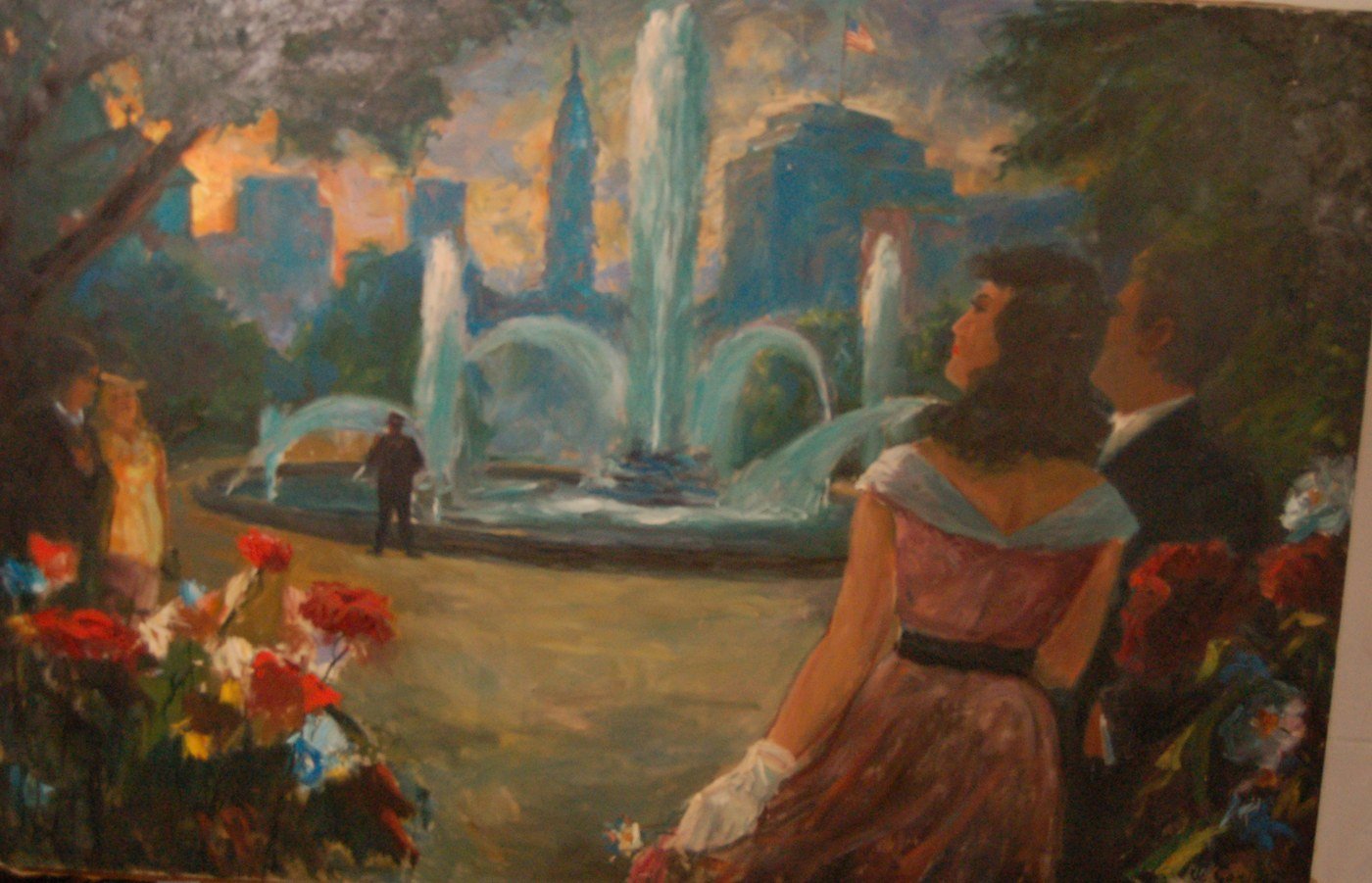 Philadelphia Fountain by Ivan Garikow