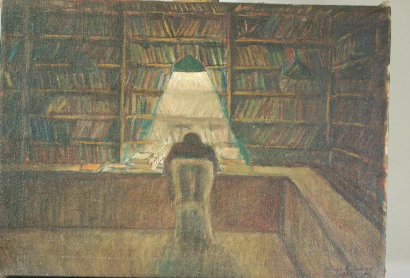 Late Night Scholar by Ivan Garikow