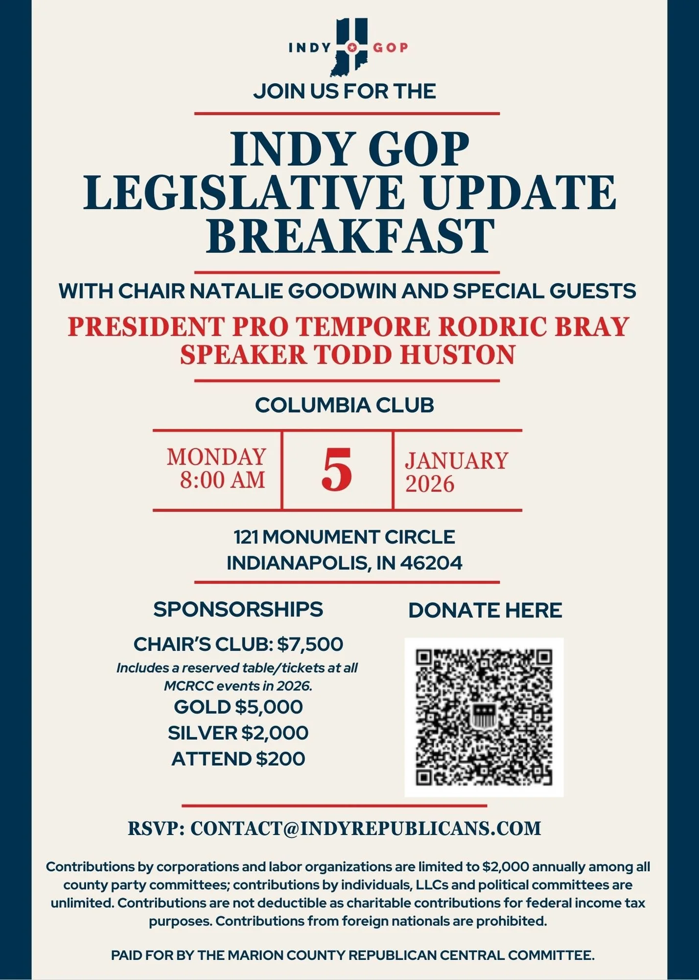 Legislative Breakfast