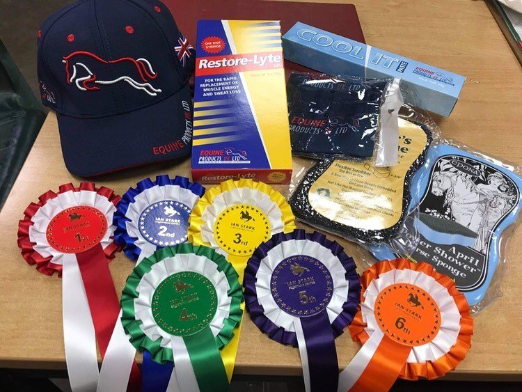 Fantastic day at the first of our Summer Showjumping Series and fantastic prizes by our generous sponsor @equineproductsukltd 🎖 #equineproducts #showjumping #isecevents
