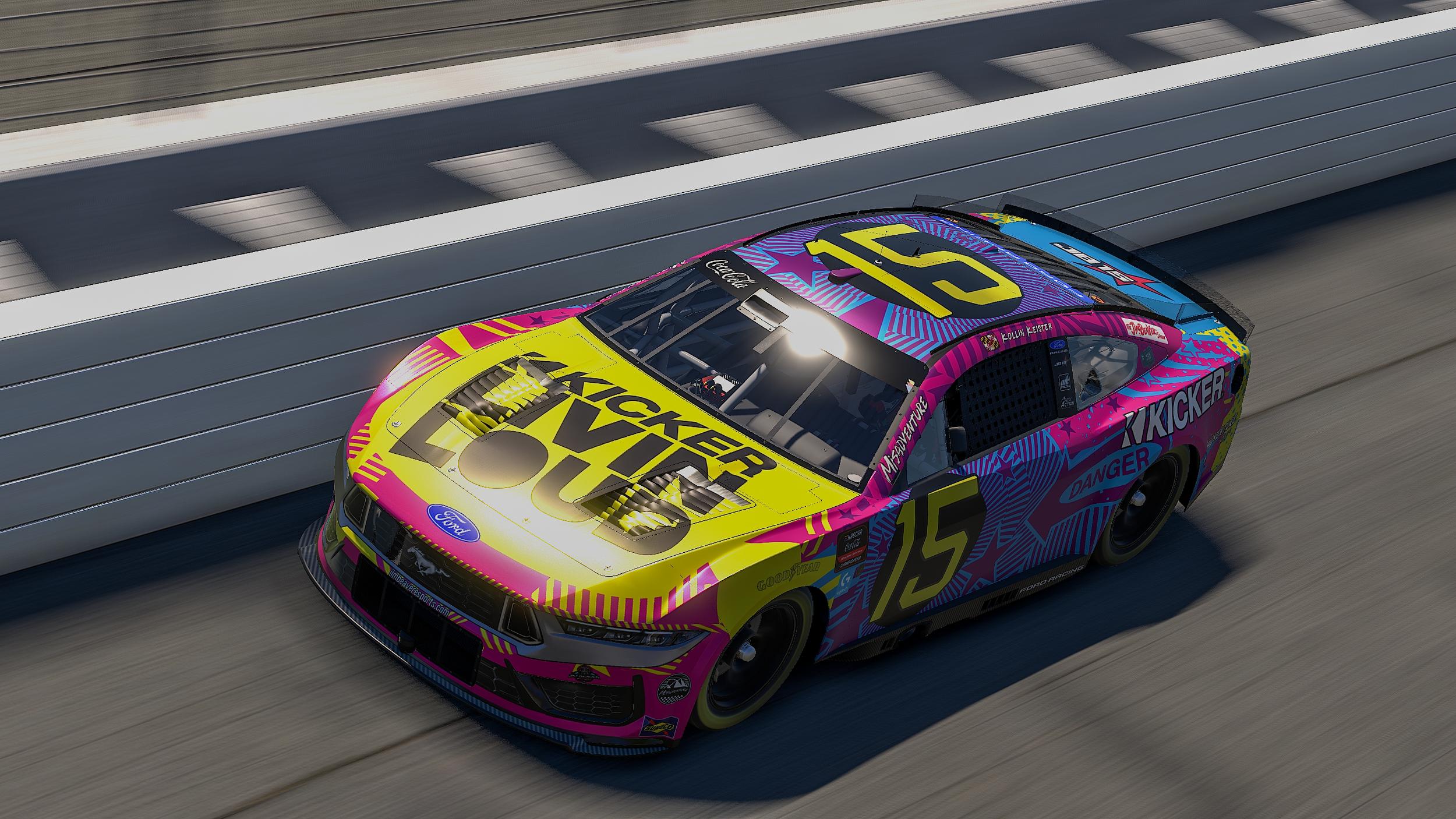 Jim Beaver eSports | eNASCAR at Charlotte