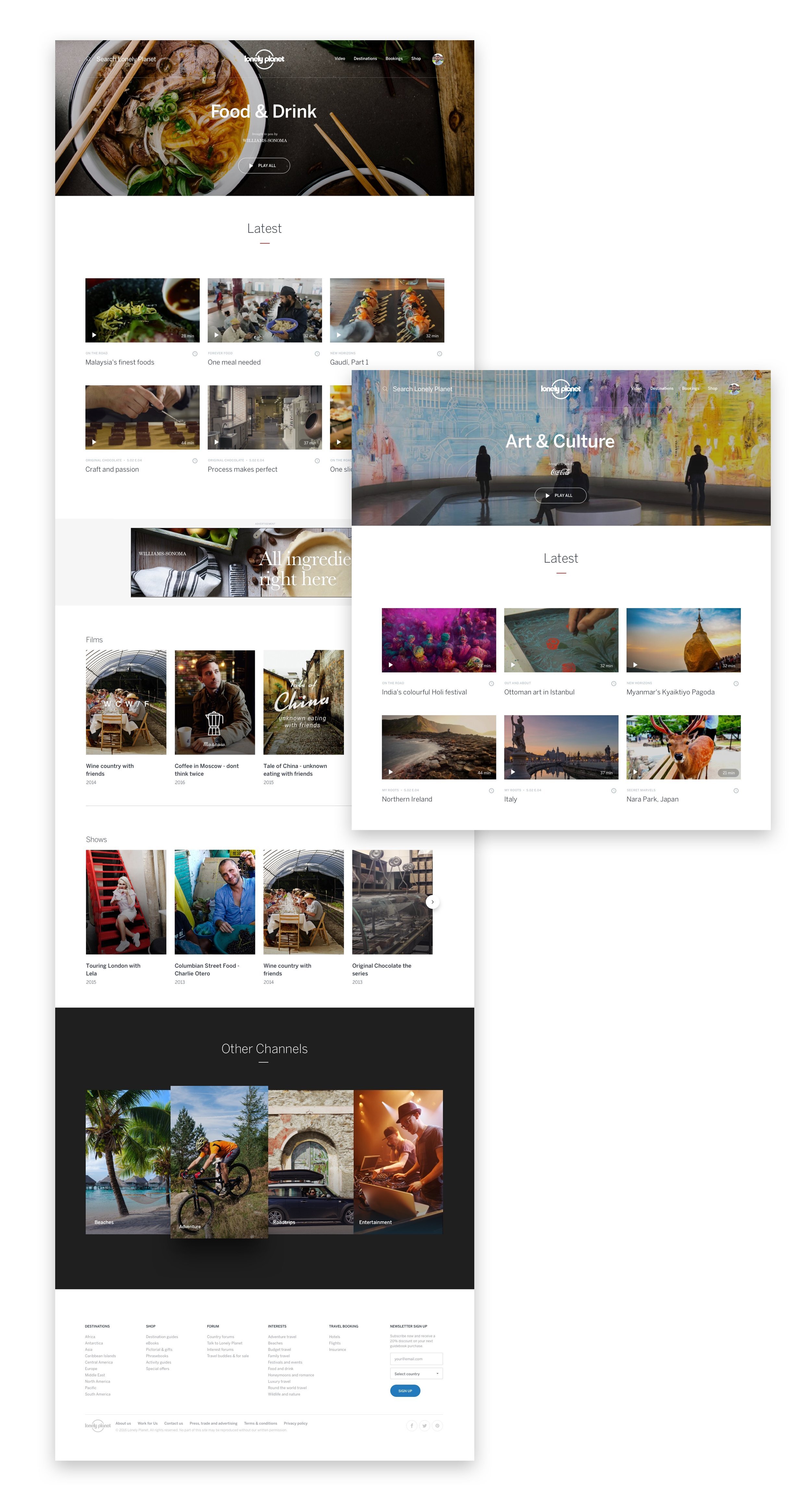 Making content center stage
