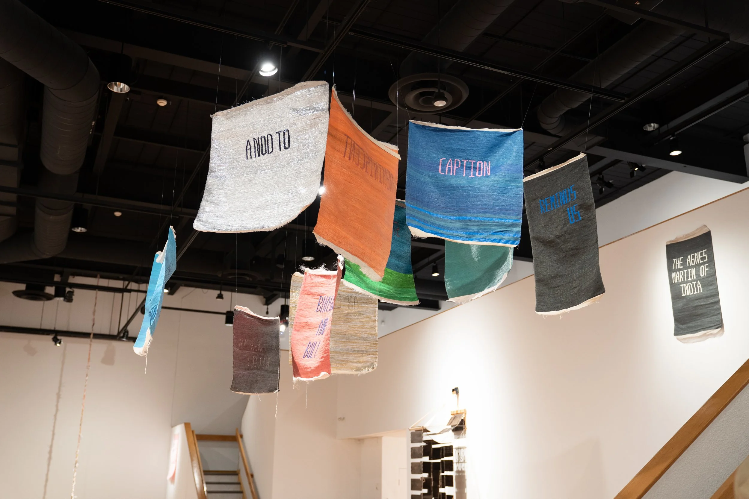 Installation View of RAFT (Thames Art Gallery, 2026) 