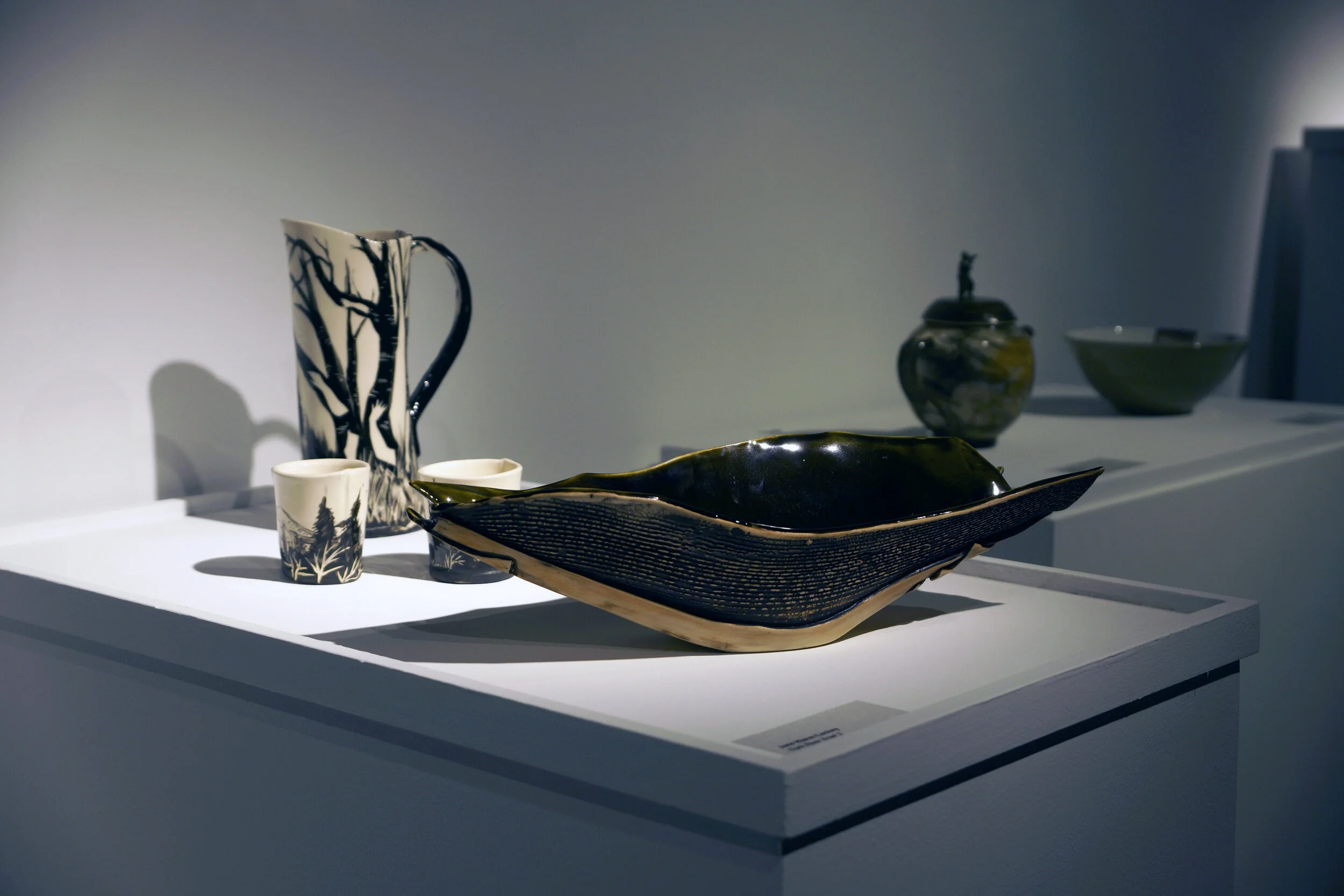 Installation view of Fireworks 2017 Exhibition (Thames Art Gallery, 2018)