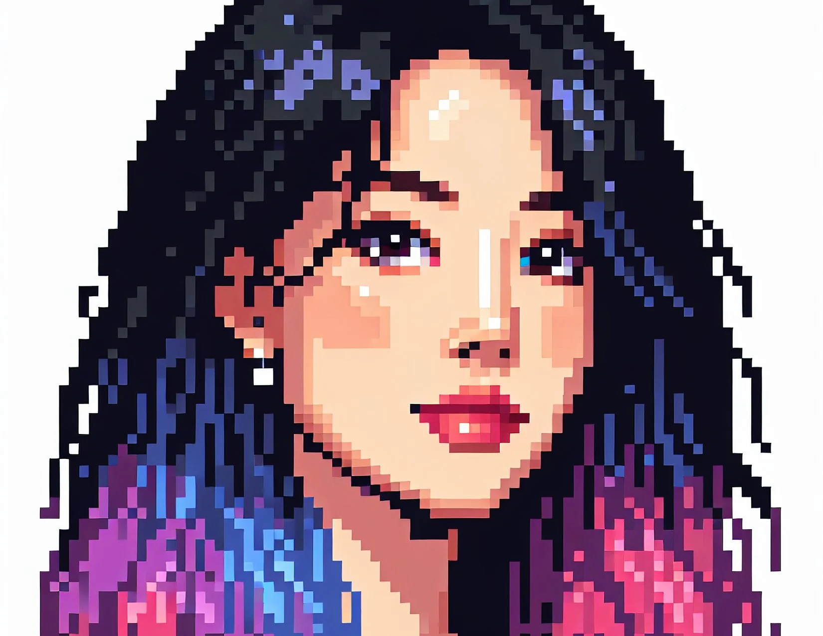 Create & Converse - Pixelated Portraits