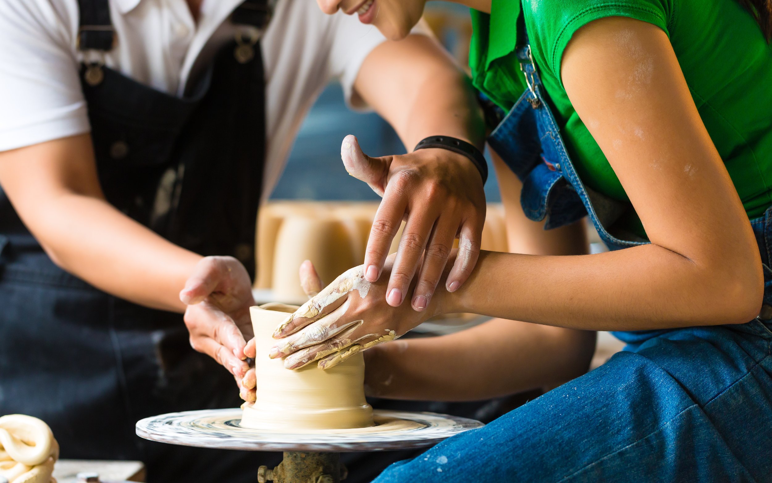 Beginner Wheel Pottery: Evening Sessions