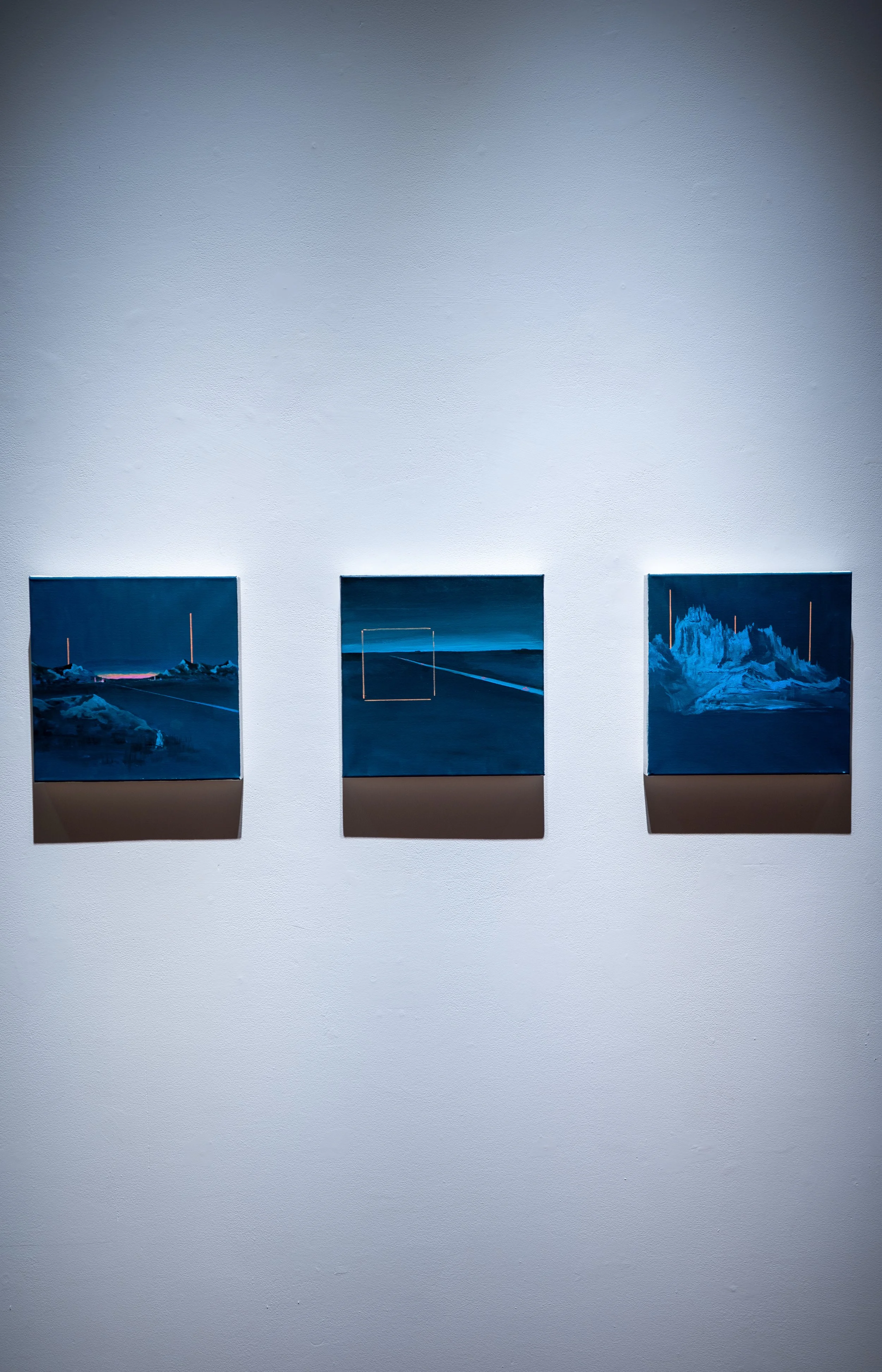 Installation view of "Part One" (Thames Art Gallery, 2025)