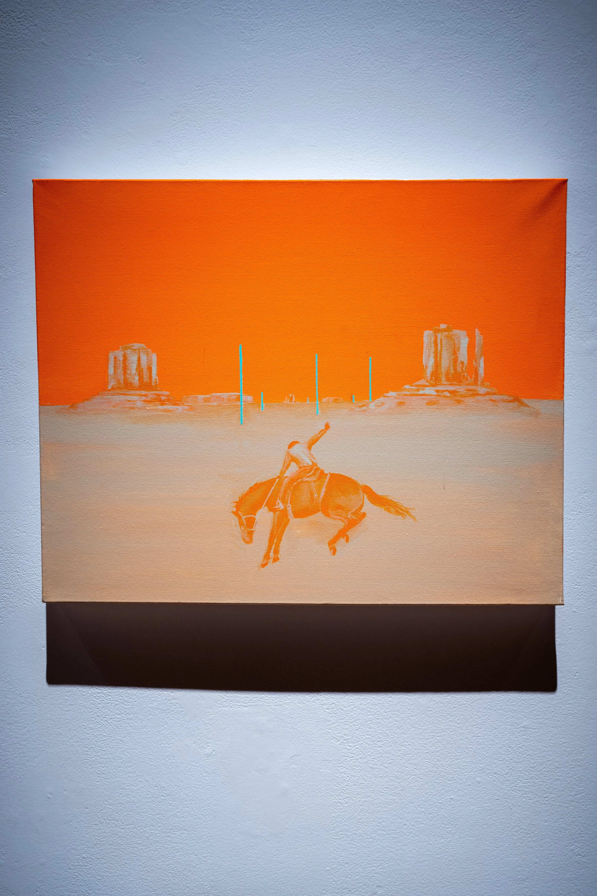Installation view of "Part One" (Thames Art Gallery, 2025)
