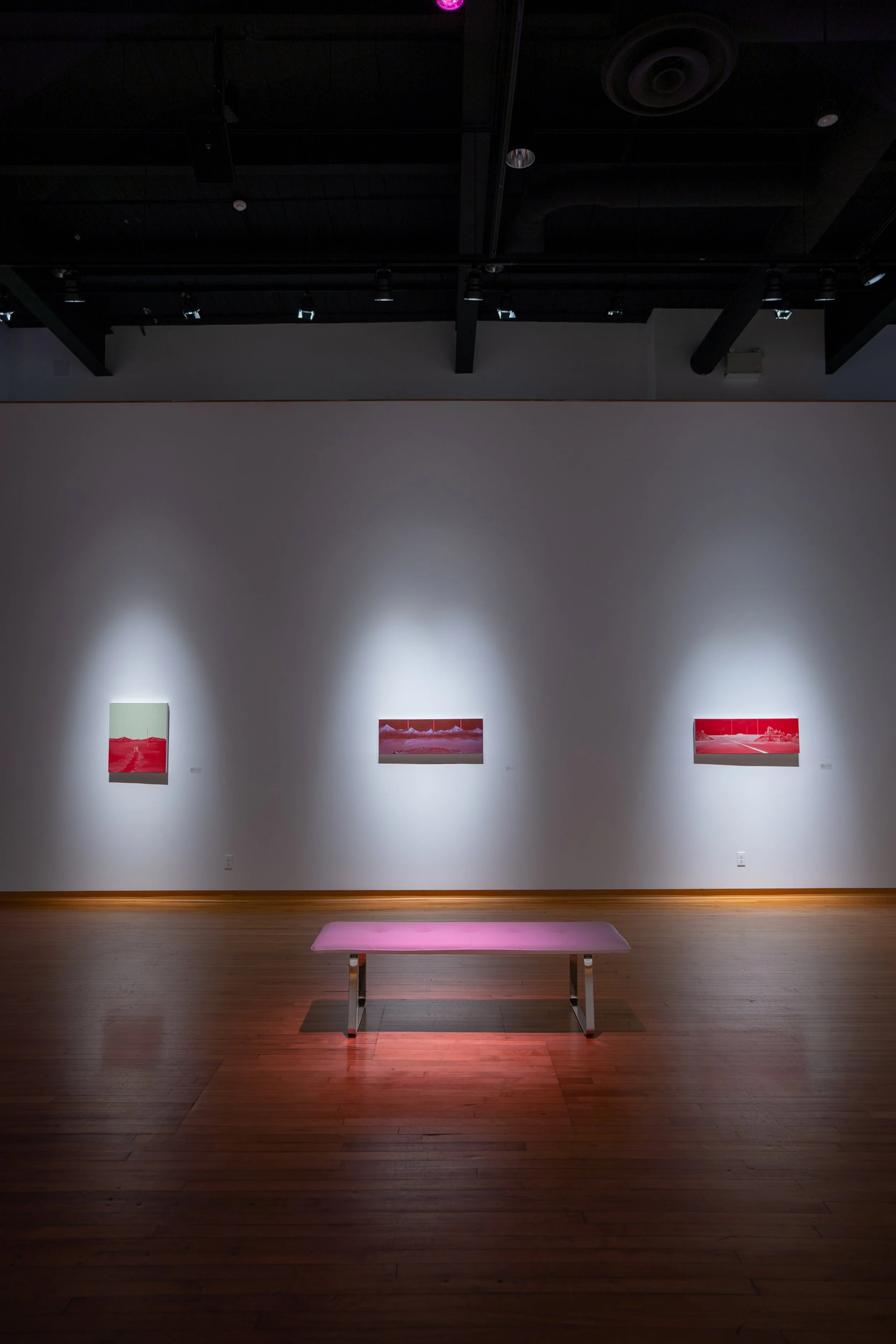 Installation view of "Part One" (Thames Art Gallery, 2025)