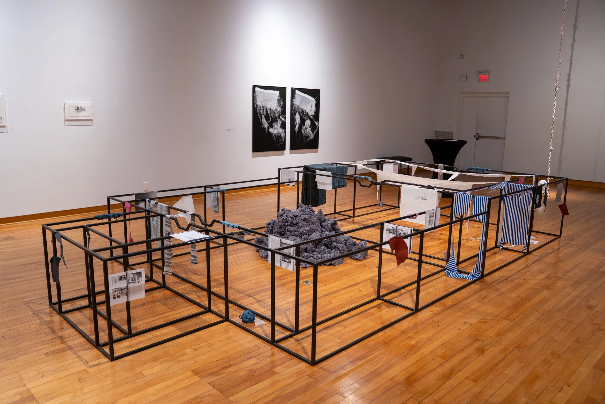 Installation View of RAFT (Thames Art Gallery, 2026) 