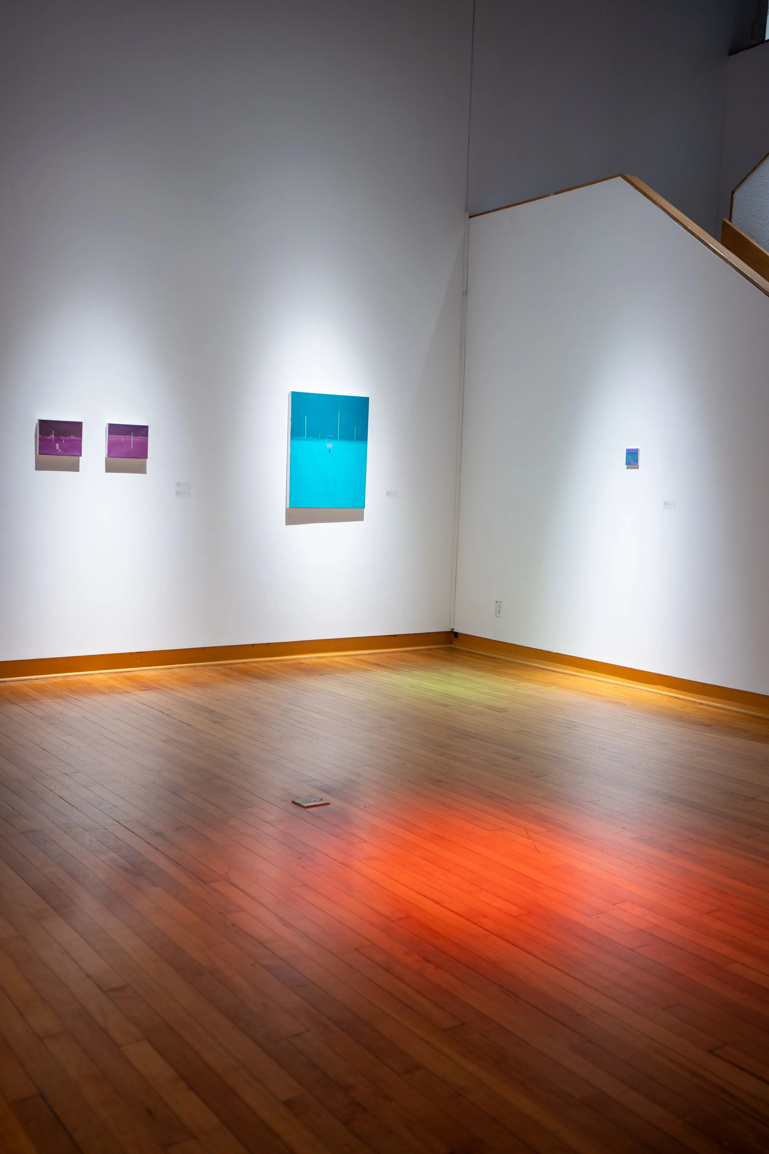 Installation view of "Part One" (Thames Art Gallery, 2025)
