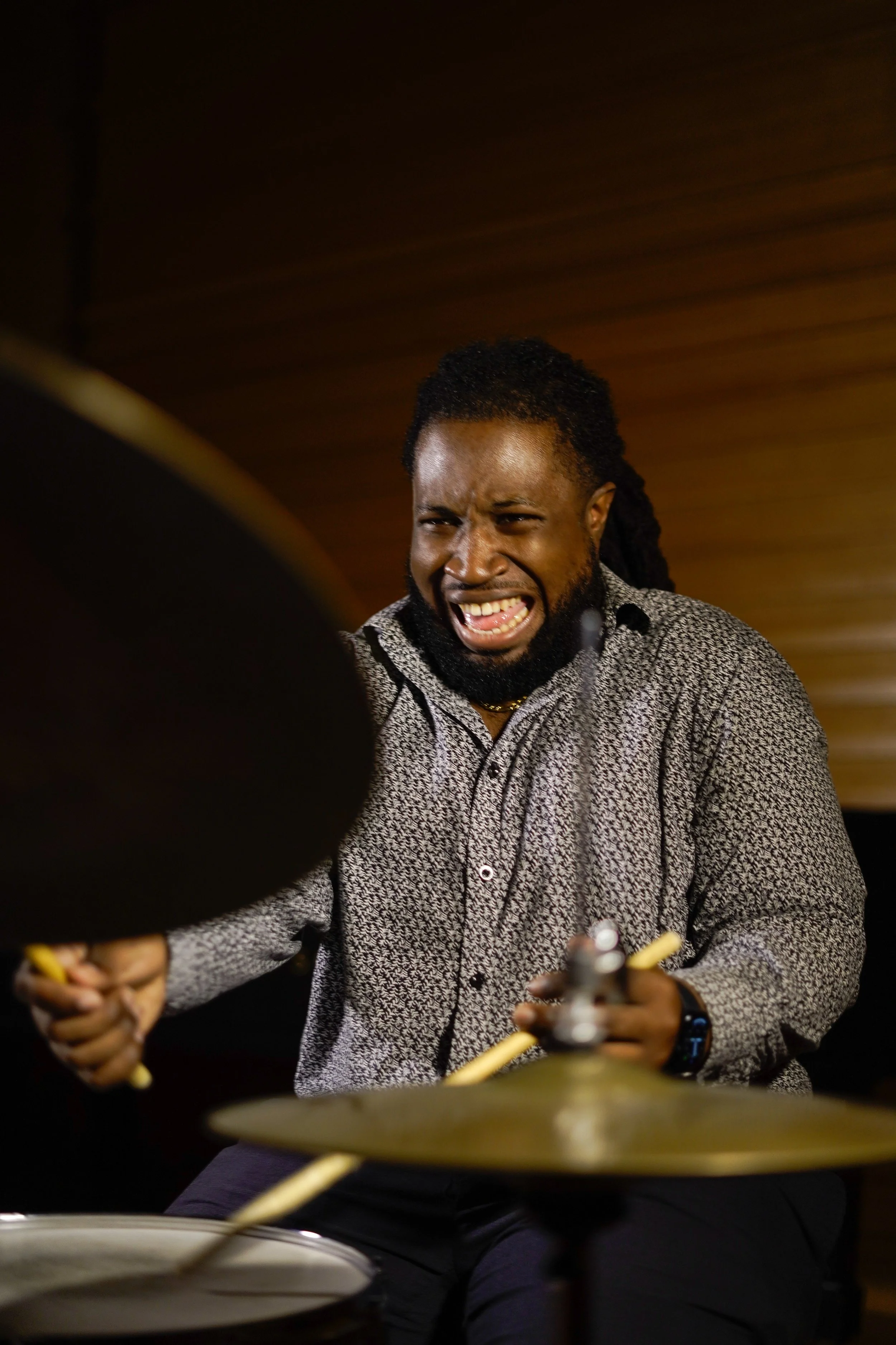 Fierce drummer, ferocious drummer