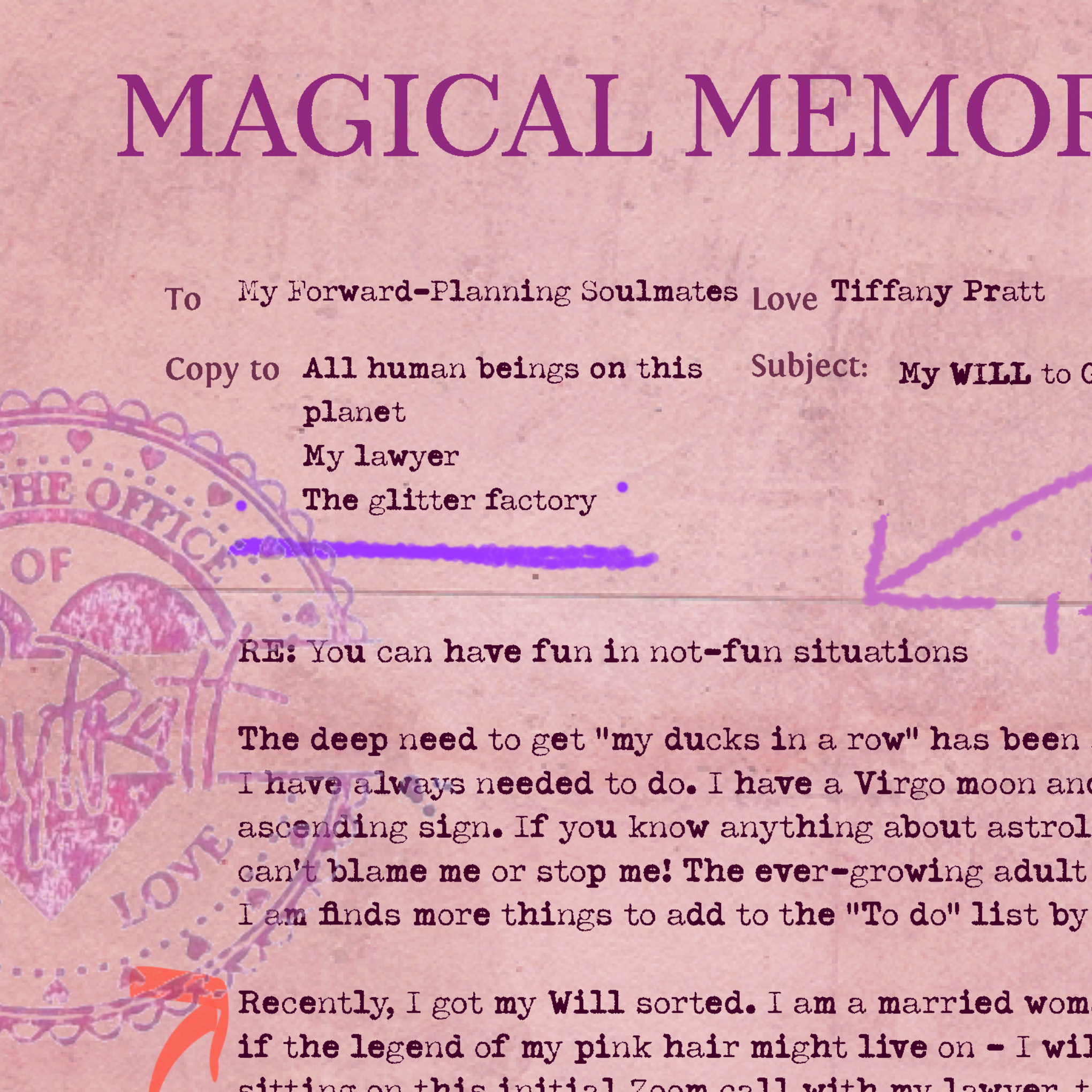 My WILL to Glitter