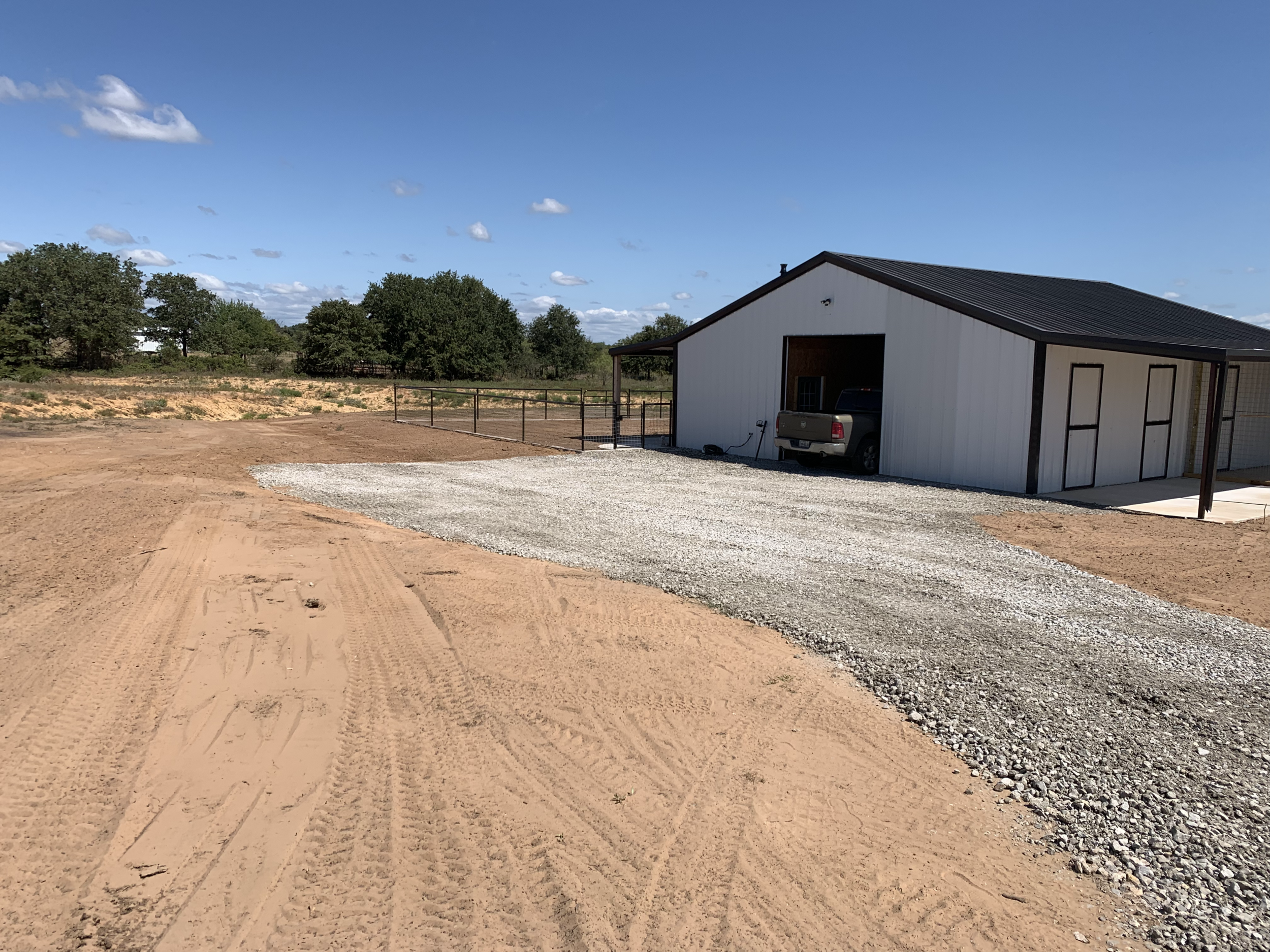 Dirt and Gravel Work For Garage