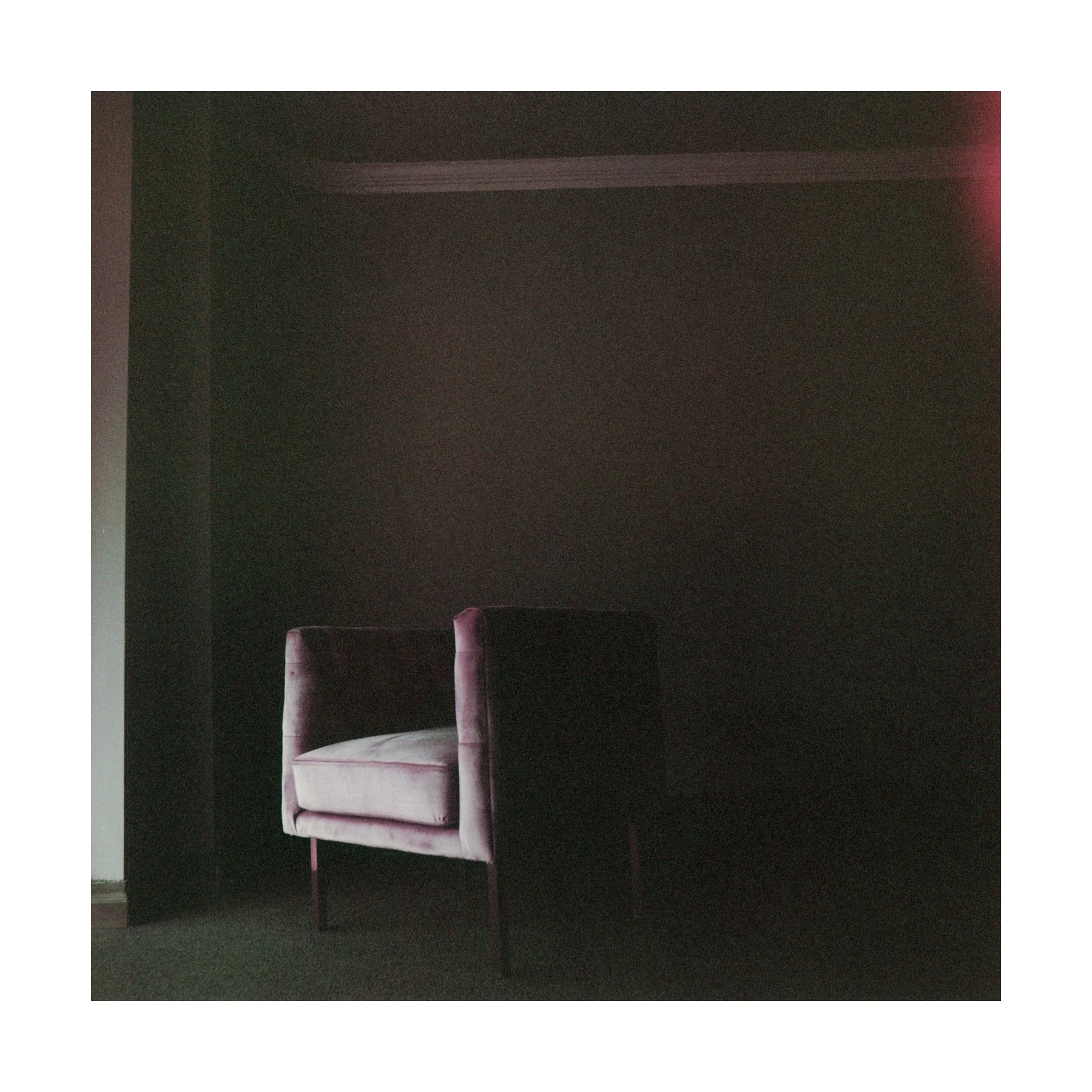 5x5 Mini Print - Pink Chair