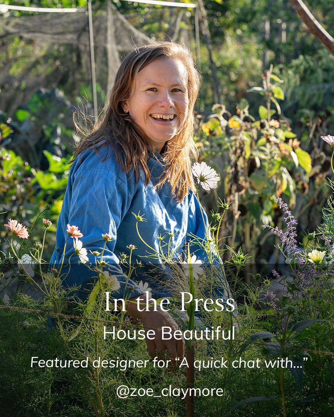 Thank you to @housebeautiful for featuring me as your designer of the month in you chat column. Great to talk all things RHS Shows and fruit and Veg. 

📸 @julieskeltonphoto 

#gardendesign #gardendesigner #gardening #inthepress #housebeautifulmagazi