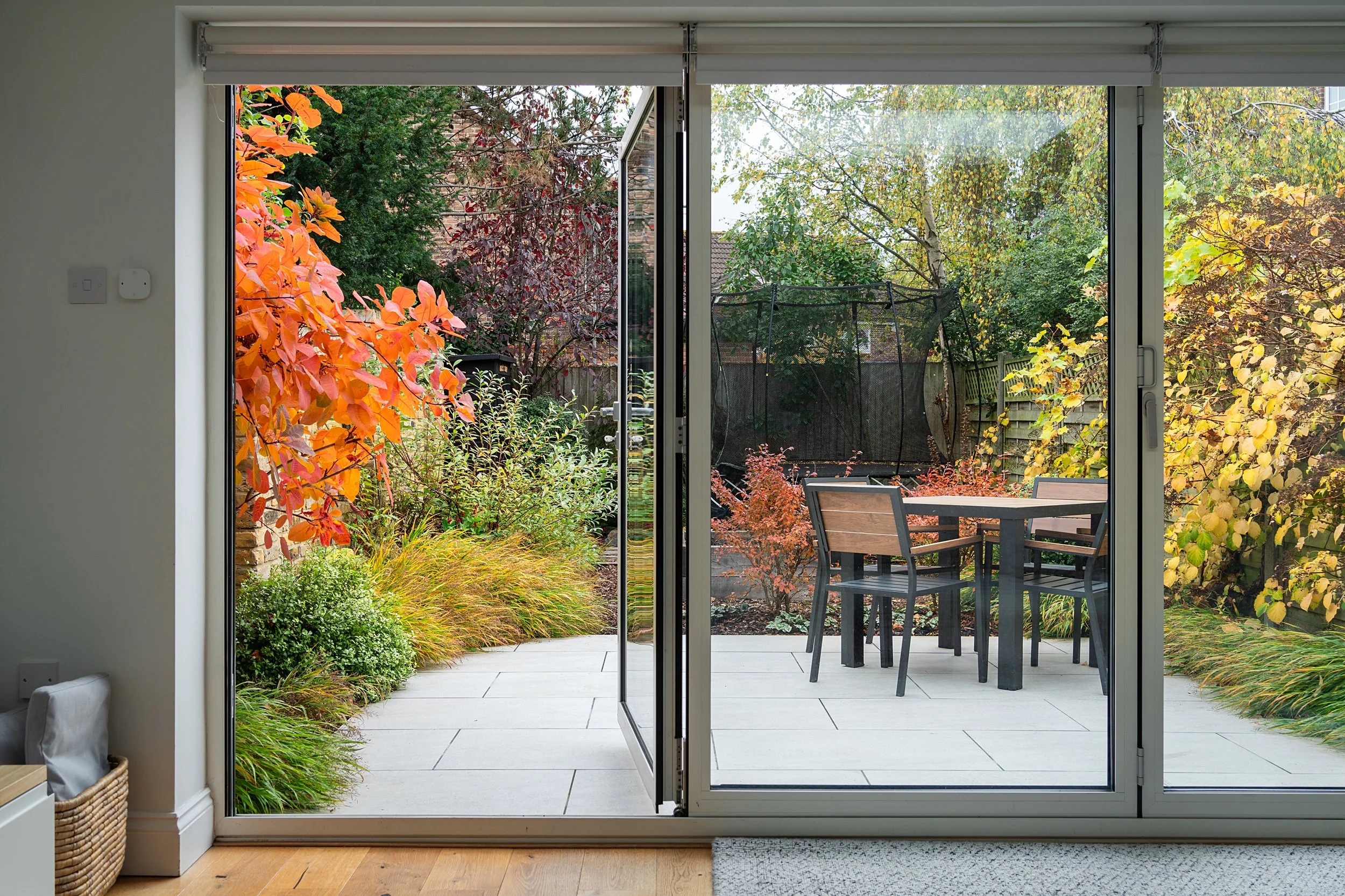 Wildlife-friendly planting scheme with year-round colour and habitat planting