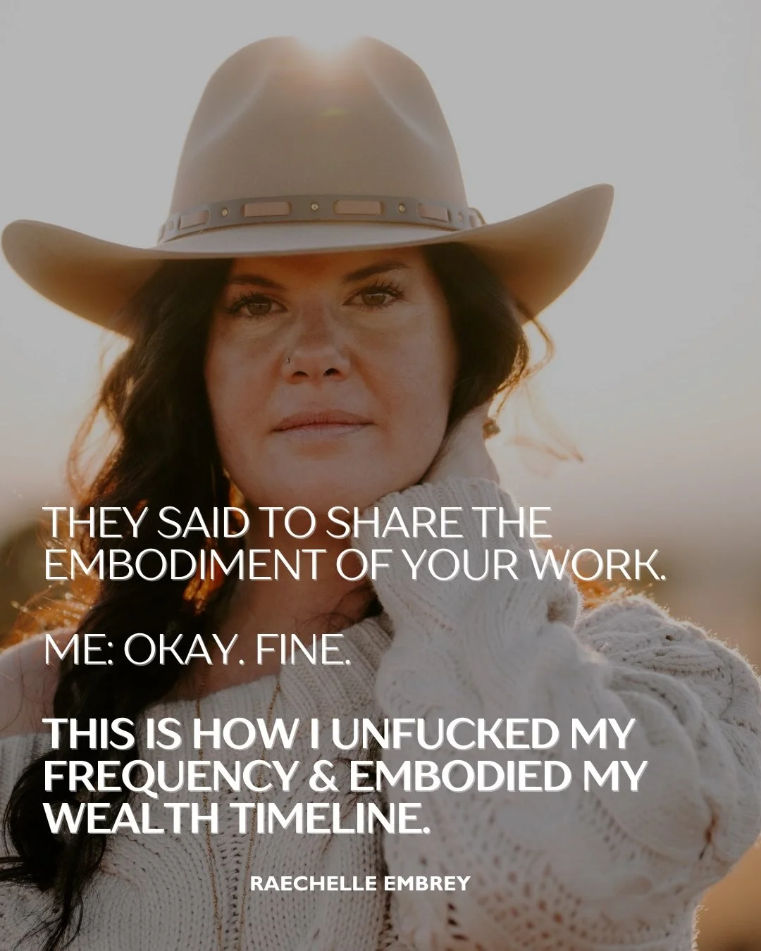 Unfucking your frequency is leading yourself through the hardest chapters of your life and letting the lessons actually crystallize in you instead of just &ldquo;surviving&rdquo; them. While still showing up for your clients, trusting yourself, and y