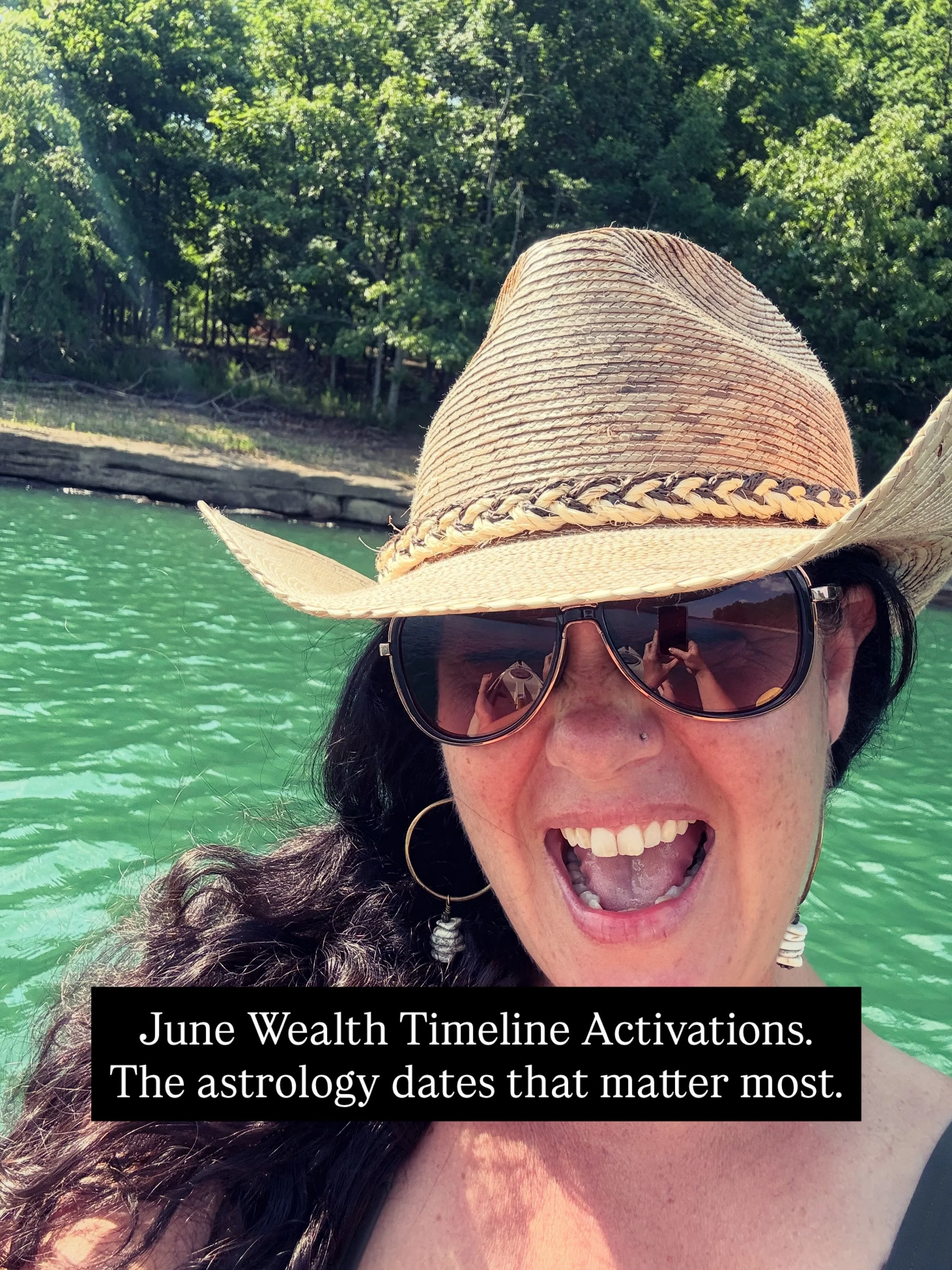 And my favorite transit of this month??? Venus conjunct Jupiter in Cancer on June 9th.

And, no, it&rsquo;s not because money is going to rain from the sky.

This transit asks a much deeper question. What would you create if you trusted yourself befo