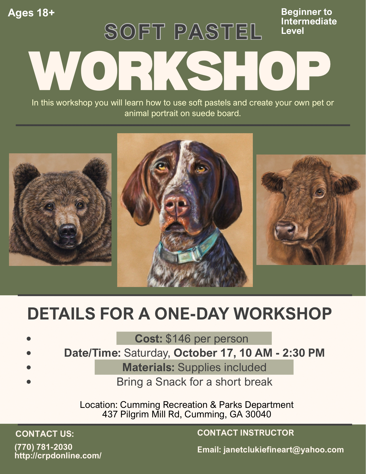 October Pastel Workshop