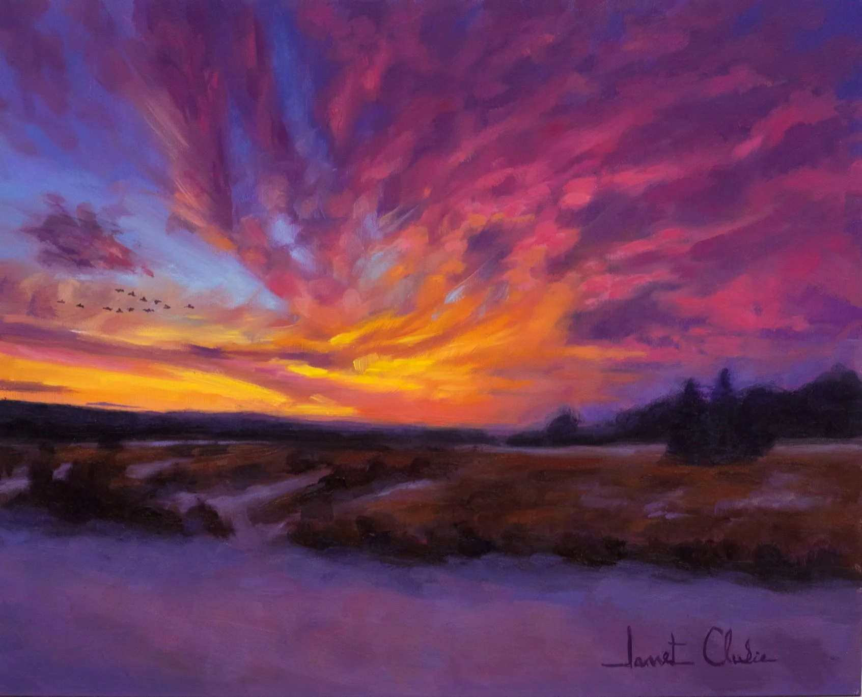 SOLD - "Pursuit of Daybreak" 