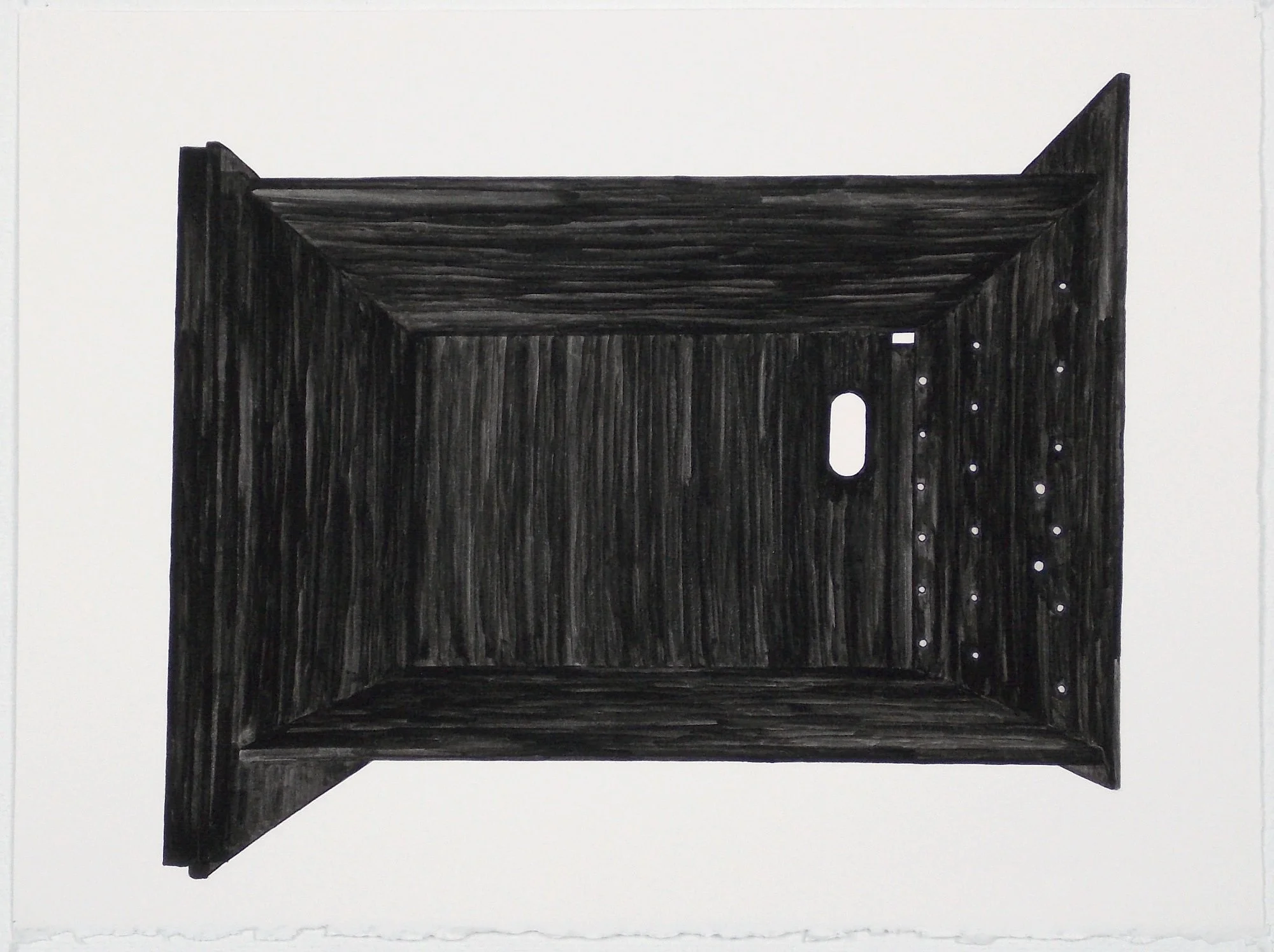 Asylum/
2017/
Gouache on paper/
28 x 39 cm