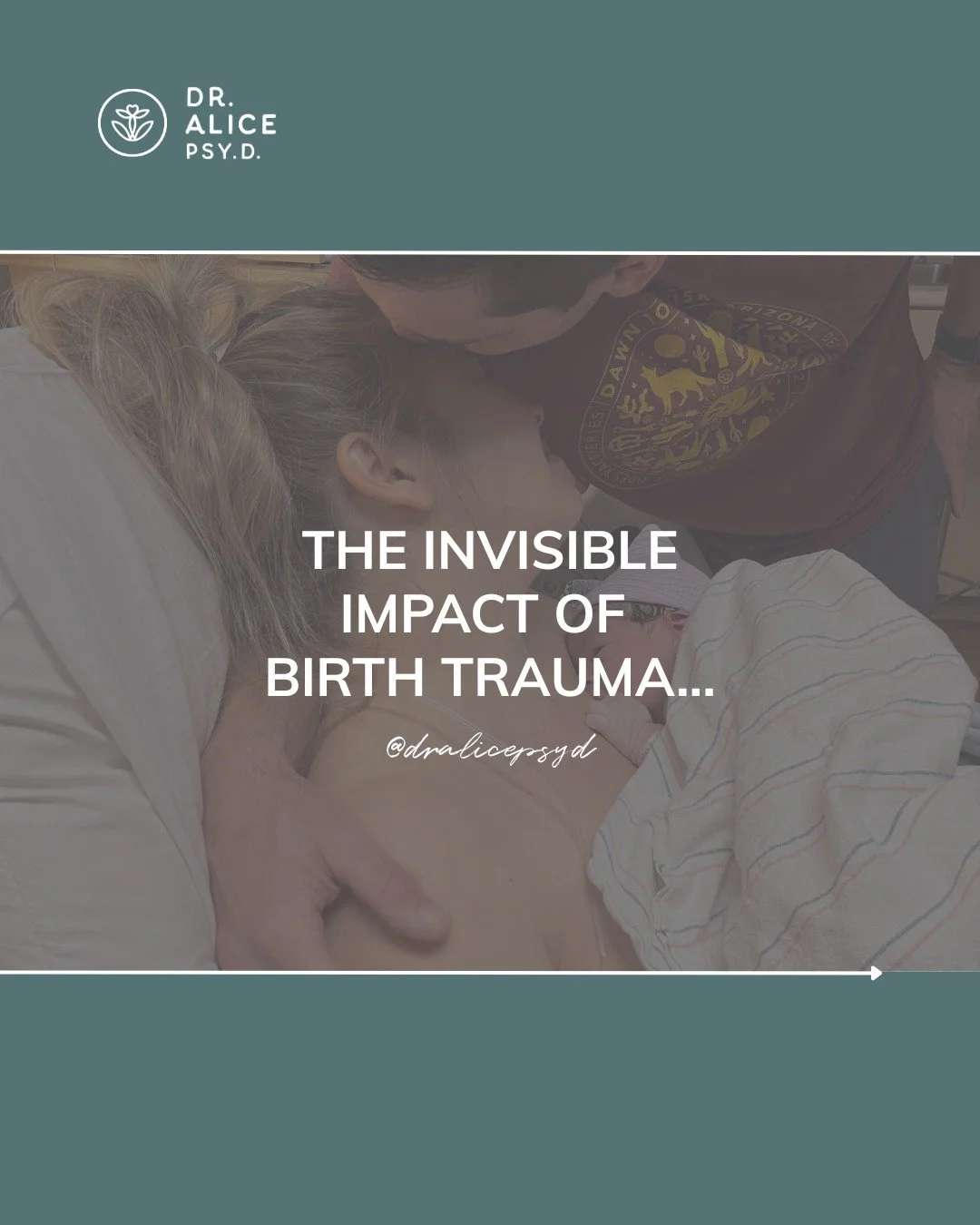 One of the invisible parts of birth trauma or injury is the loss of trust in yourself and your body. 
It becomes difficult to trust your body’s ability to give birth safely. When complications arise, hope can disappear, doubts surface, and the