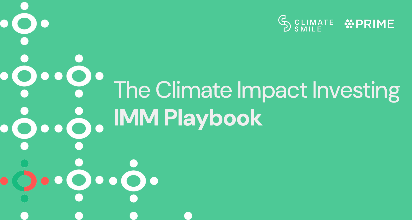 Cover of "The Climate Impact Investing IMM Playbook"