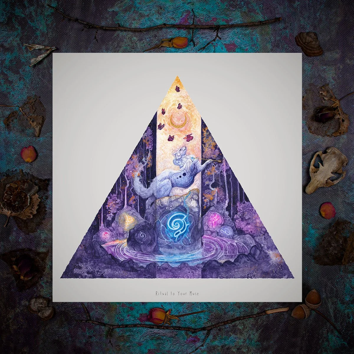 'Ritual to Your Muse' - fine art print RETIRING