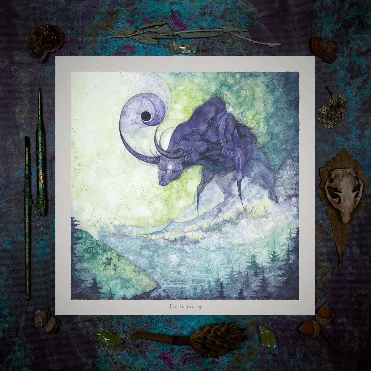 'The Reckoning' - fine art print RETIRING