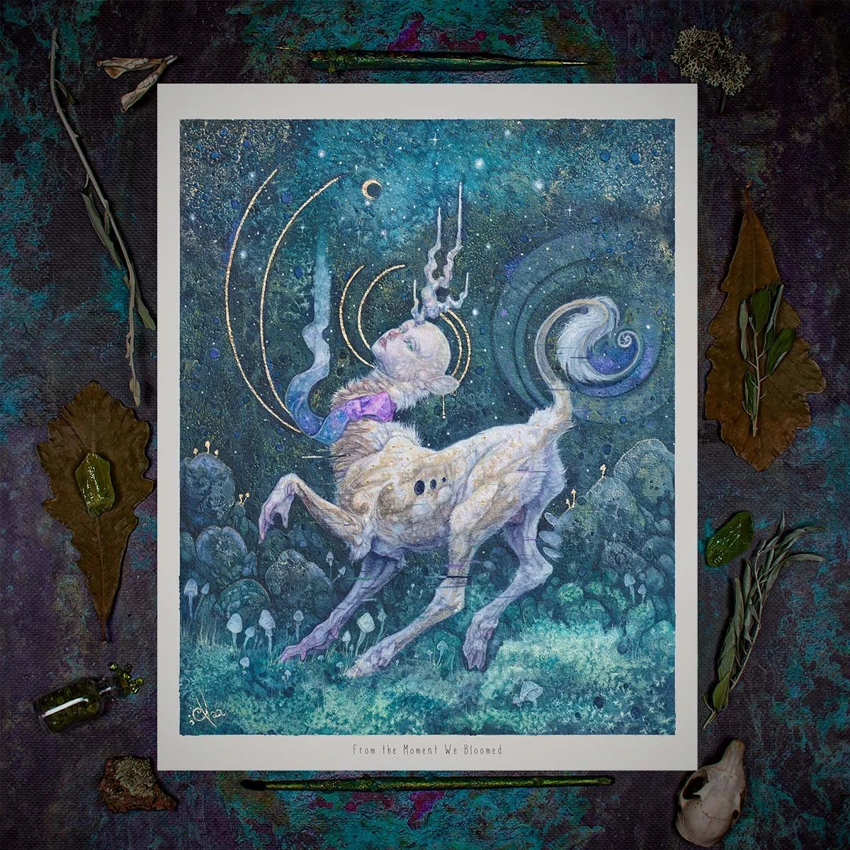 'From the Moment We Bloomed' - HAND-EMBELLISHED OPTION