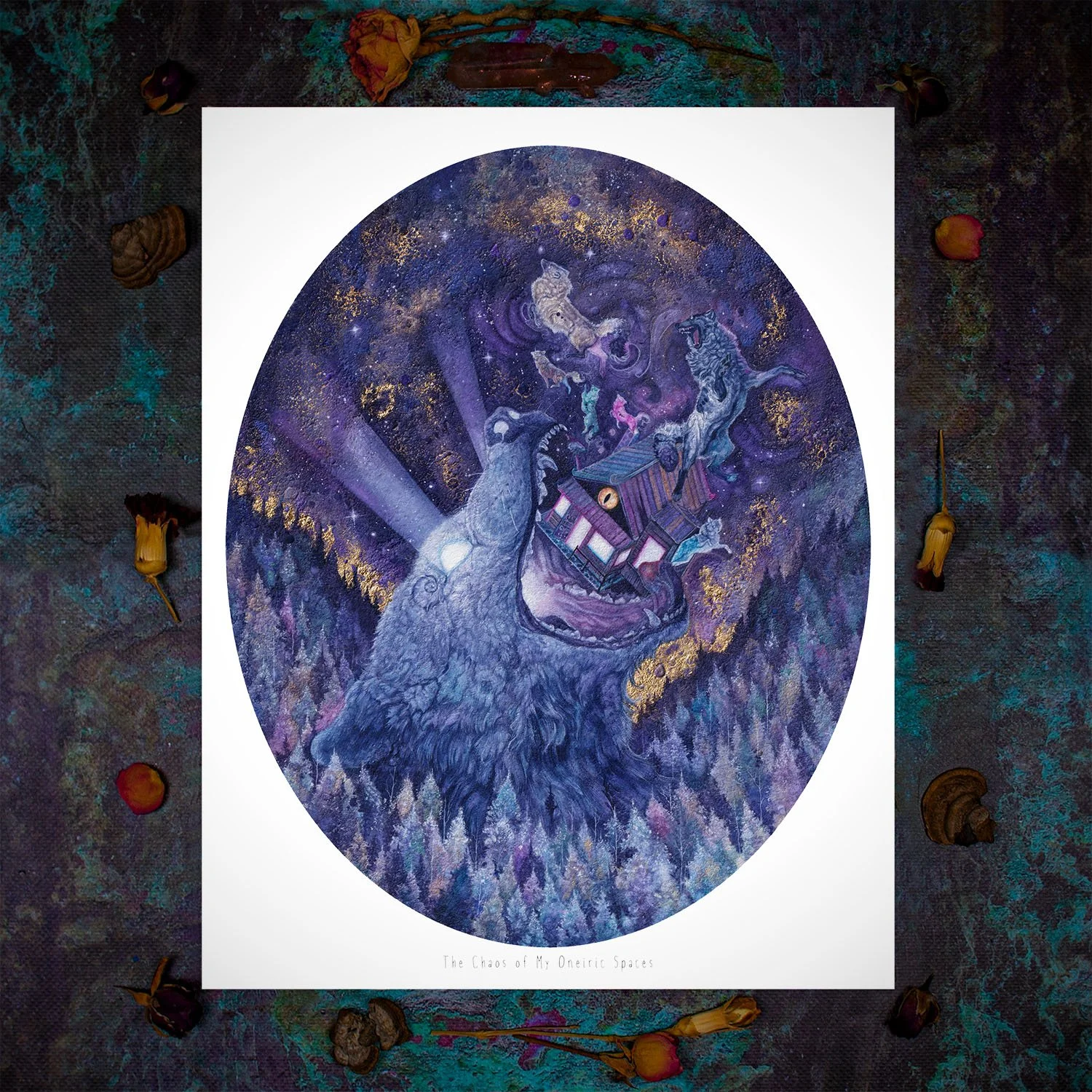 'The Chaos of My Oneiric Spaces' - fine art print