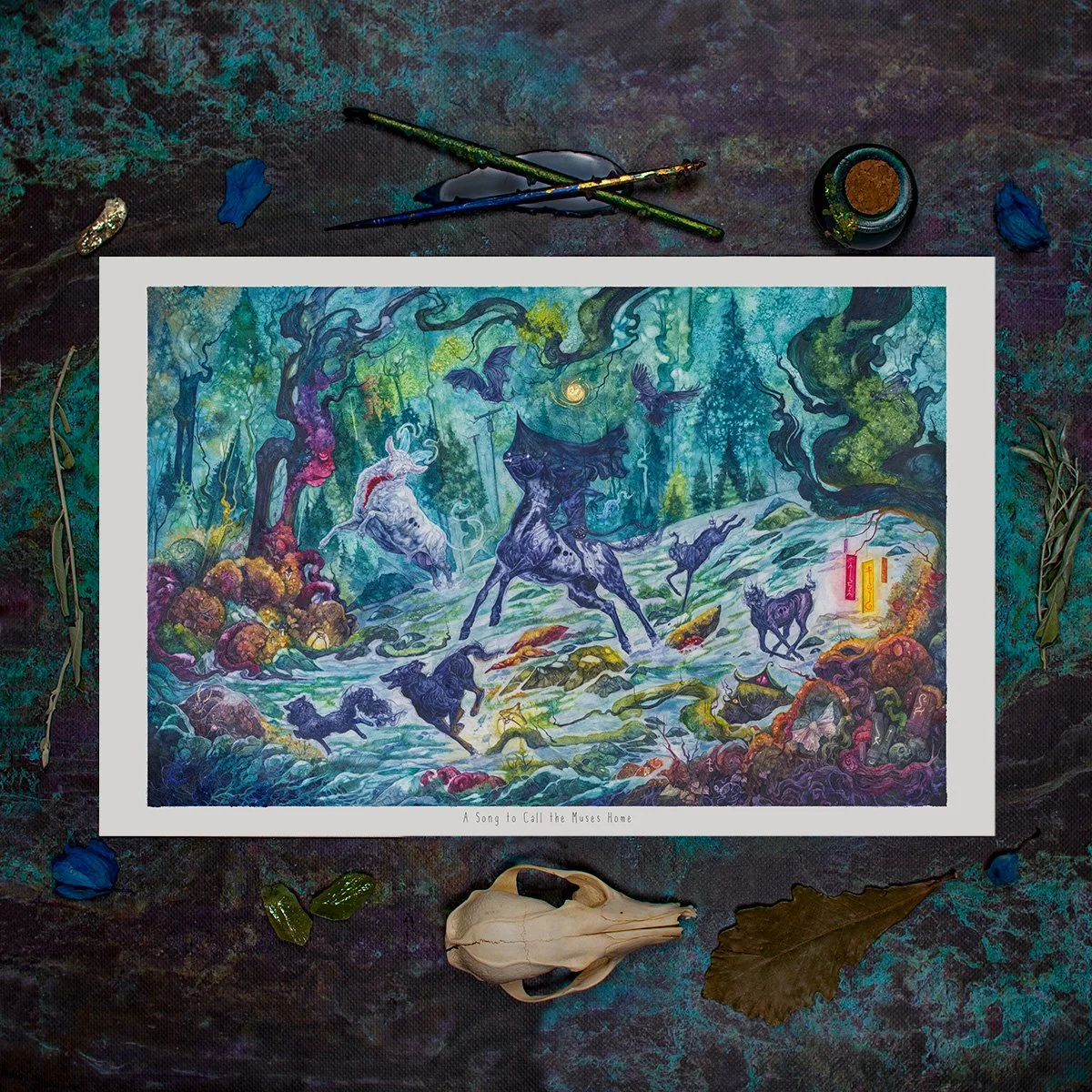 'A Song to Call the Muses Home' - fine art print