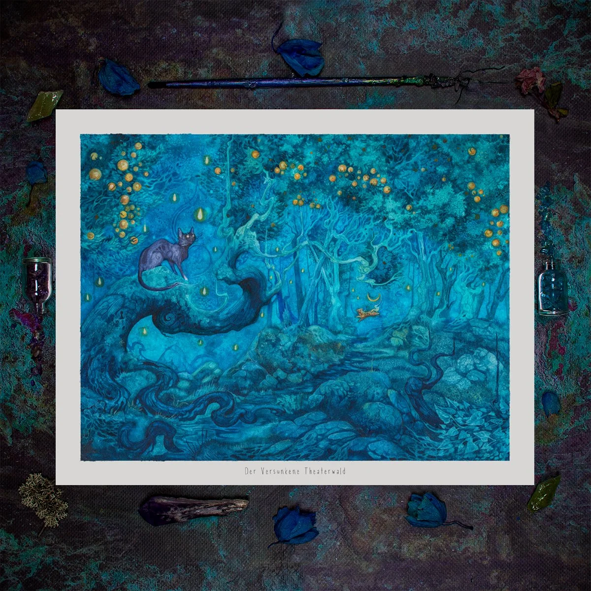 'Der Versunkene Theaterwald' - fine art print