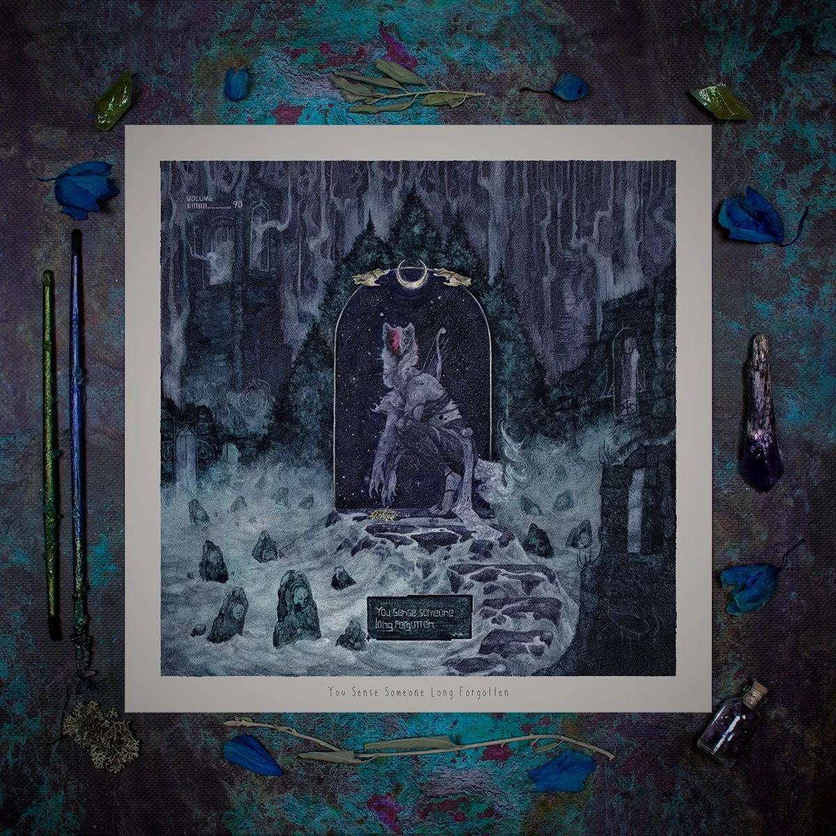 'You Sense Someone Long Forgotten' - HAND-EMBELLISHED OPTION