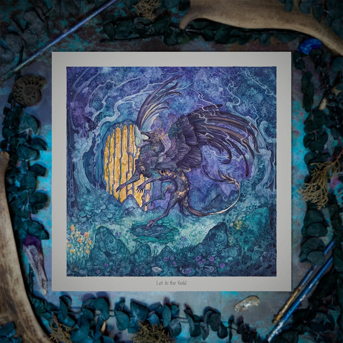 NEW 'Let in the Gold' - fine art print