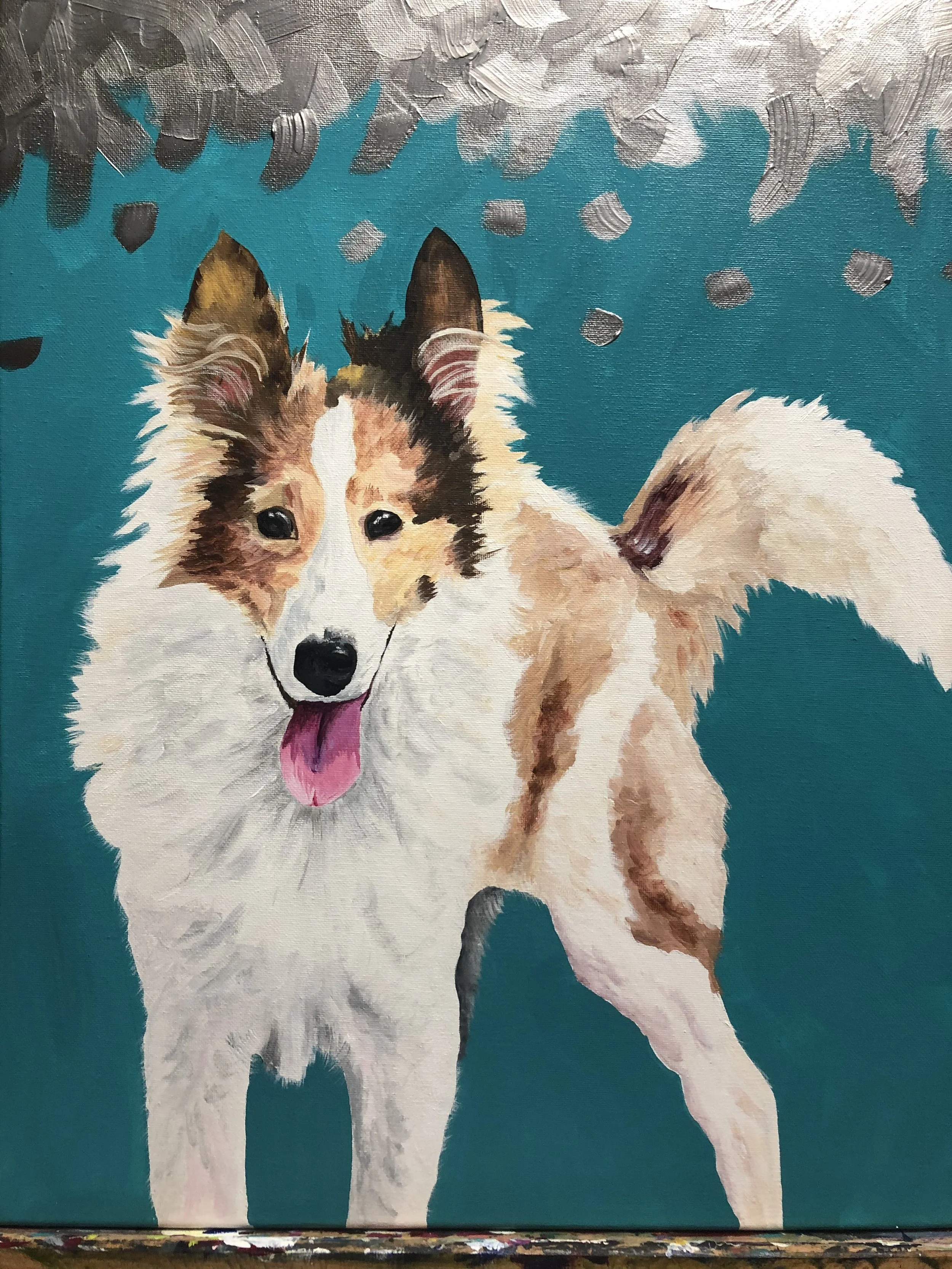 Commission Pet Portrait for DA, 2020