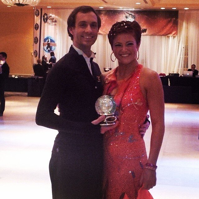 First Place Teachers Challenge Smooth Jacksonville Star Ball 2014 with my beautiful partner Meredith Gullakson :-).