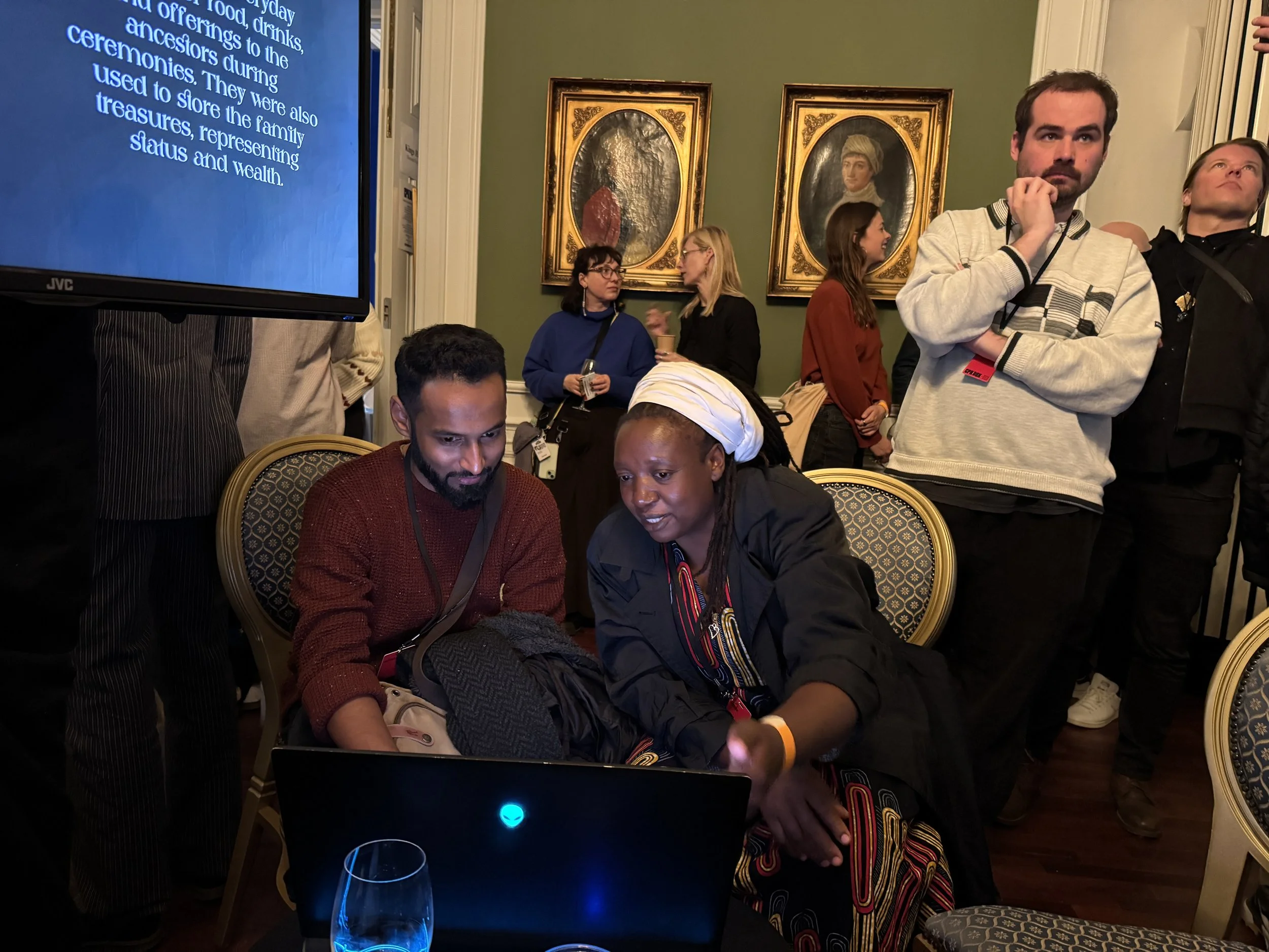 Sabina Mutsvati at the CPH:LAB showcase at CPH:DOX 2025